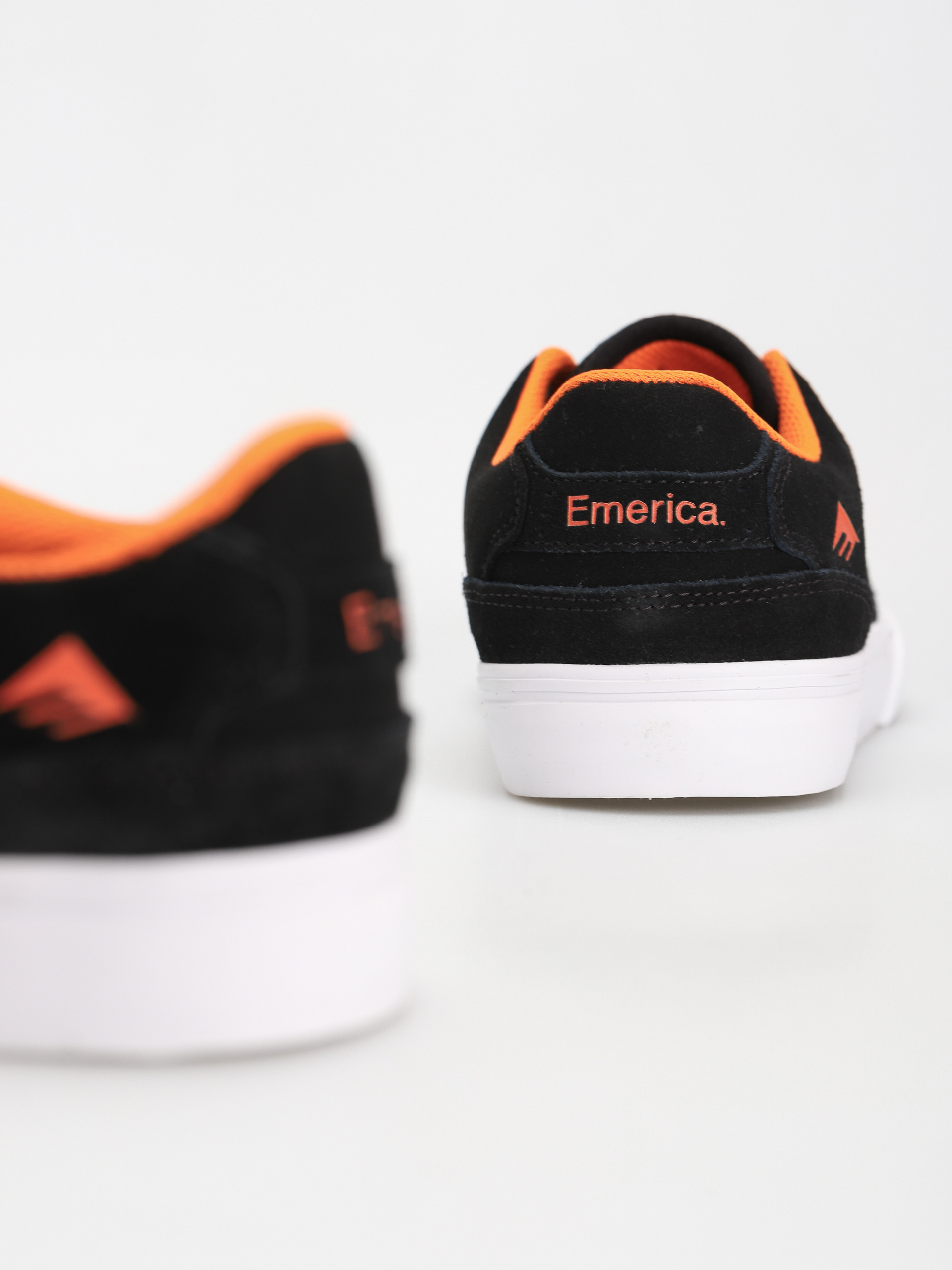 Topánky Emerica The Low Vulc (black/white/orange)