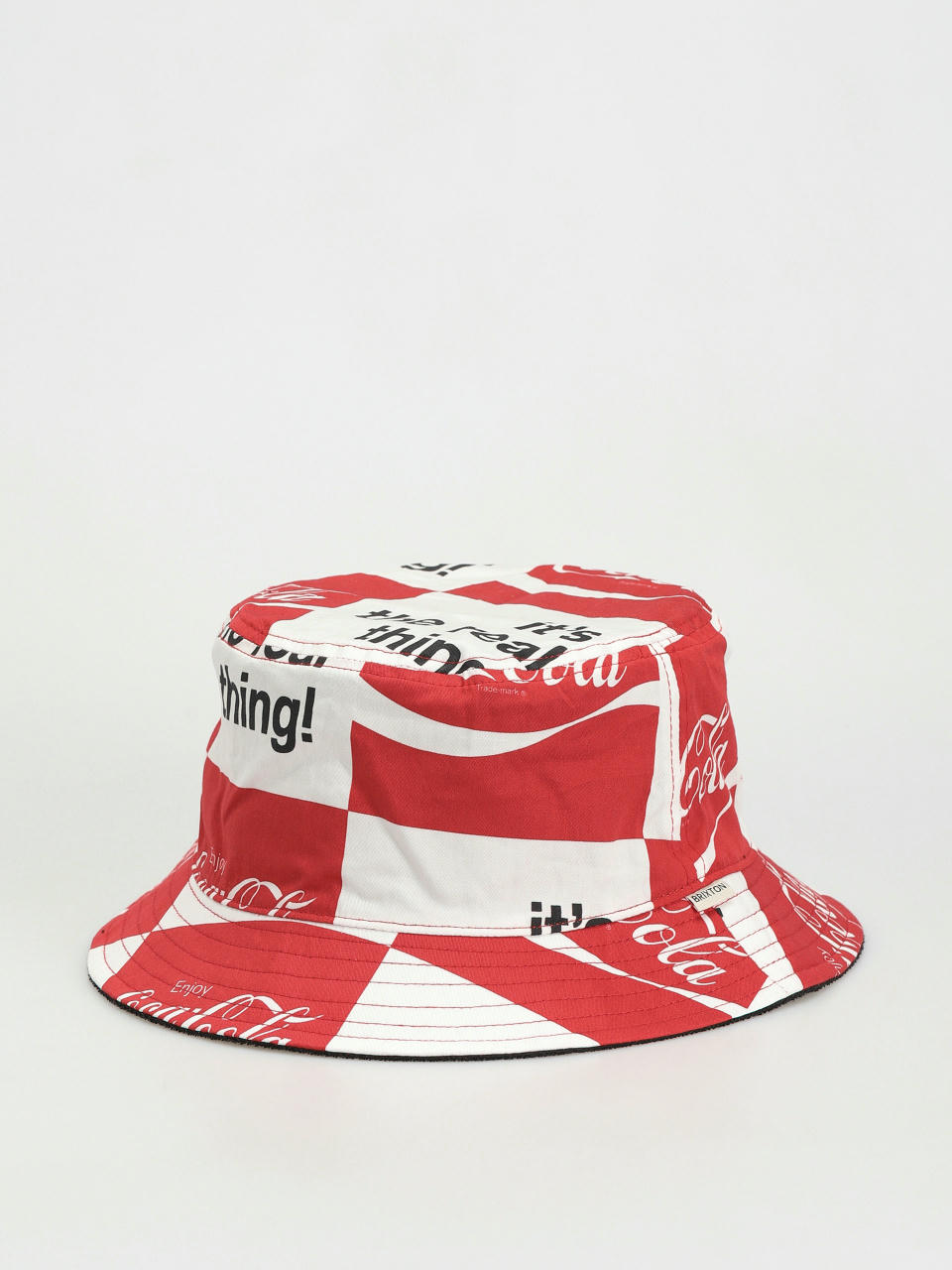 Klobúk Brixton Coca-Cola Good Day Rev  (cokered/black)