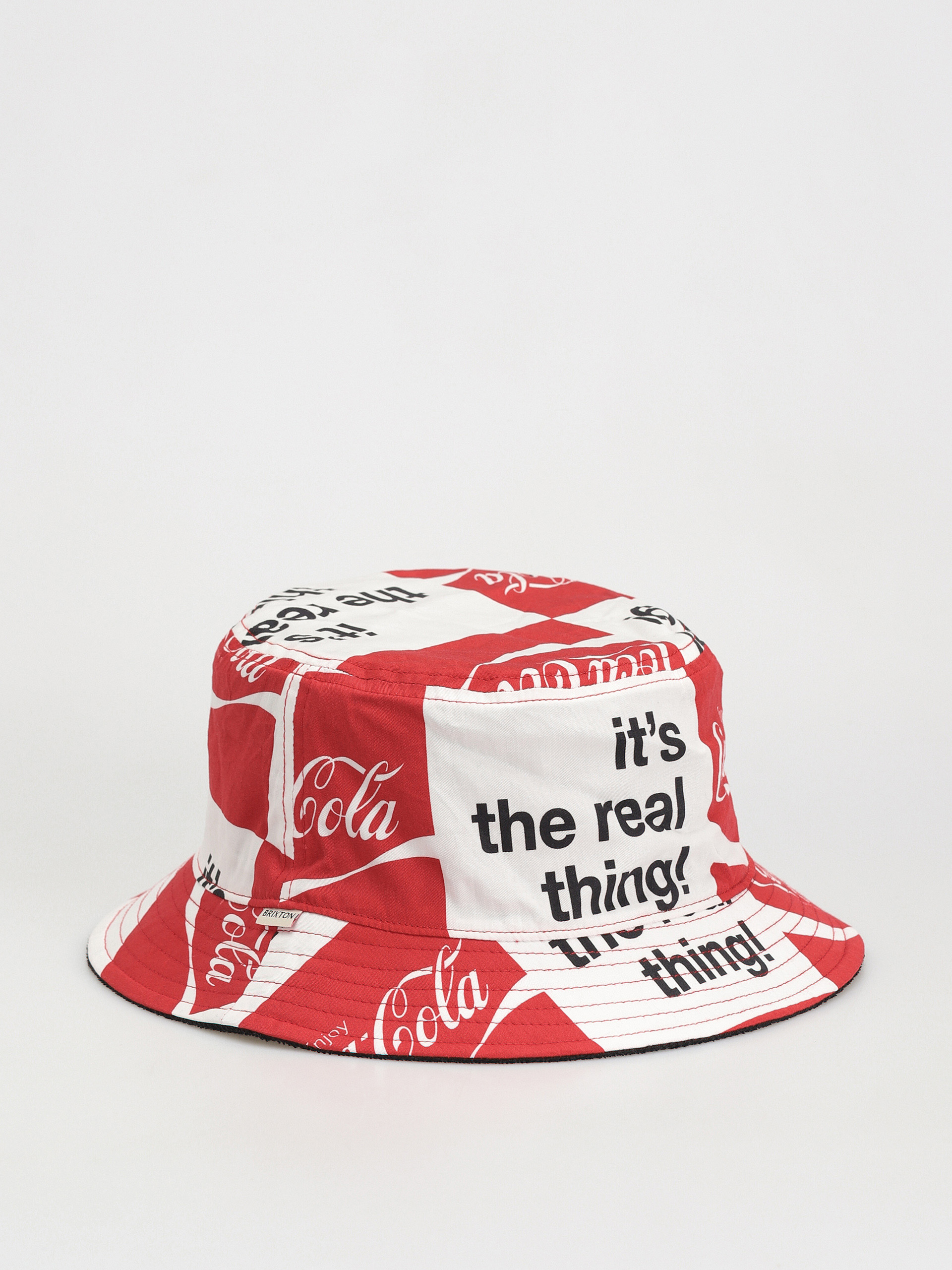Klobúk Brixton Coca-Cola Good Day Rev  (cokered/black)