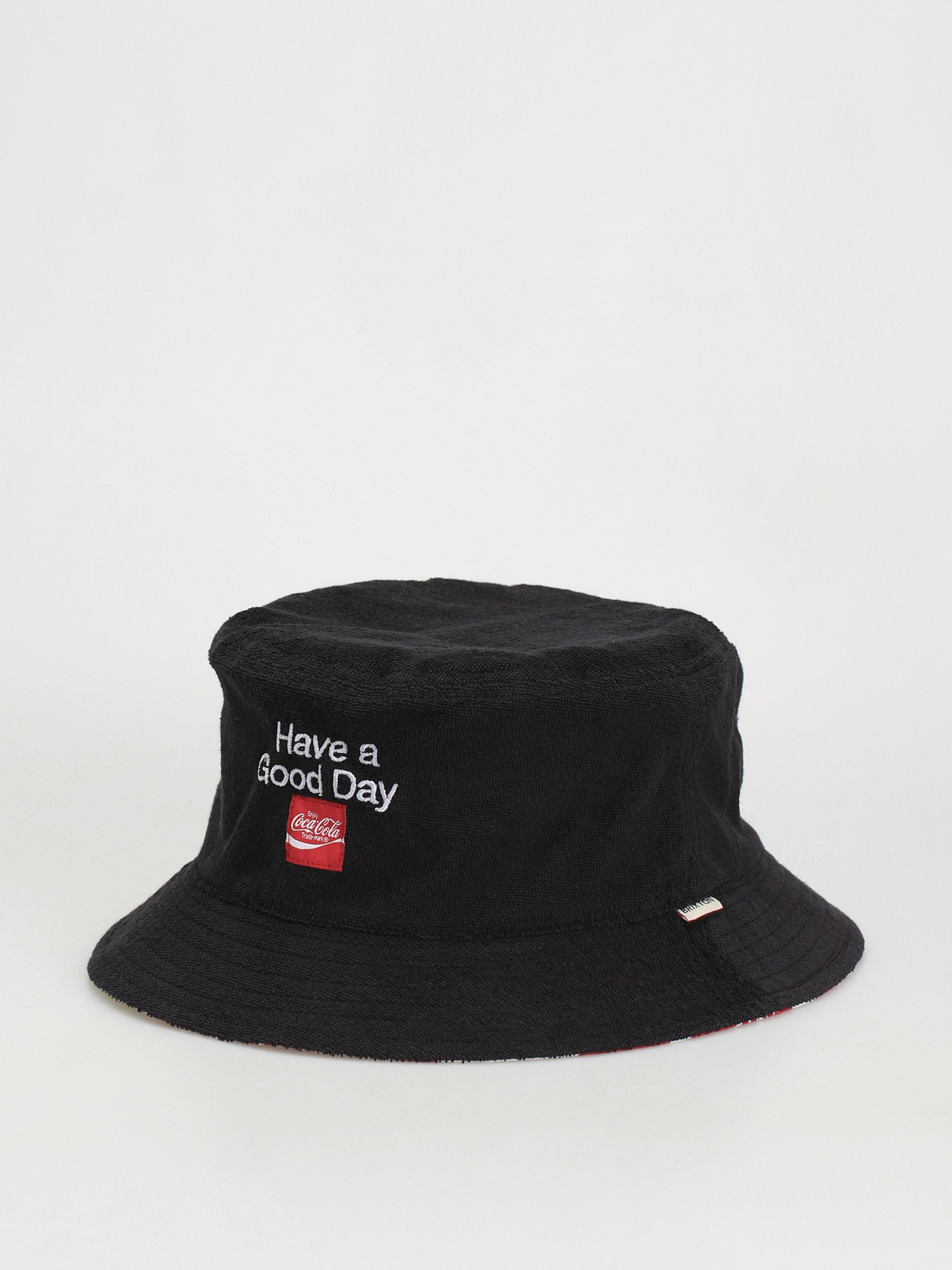 Klobúk Brixton Coca-Cola Good Day Rev  (cokered/black)