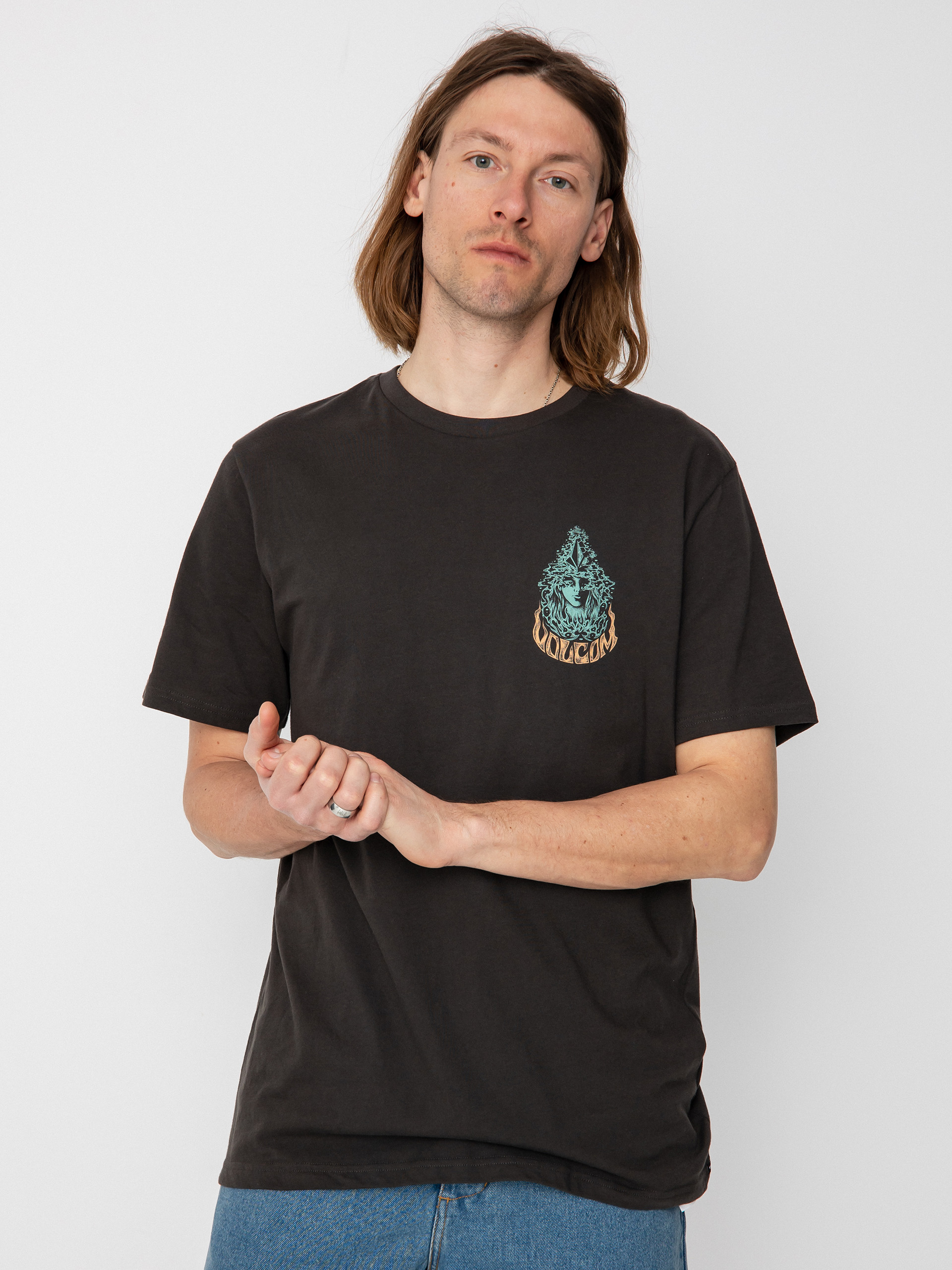 Tričko Volcom Nancy (vintage black)