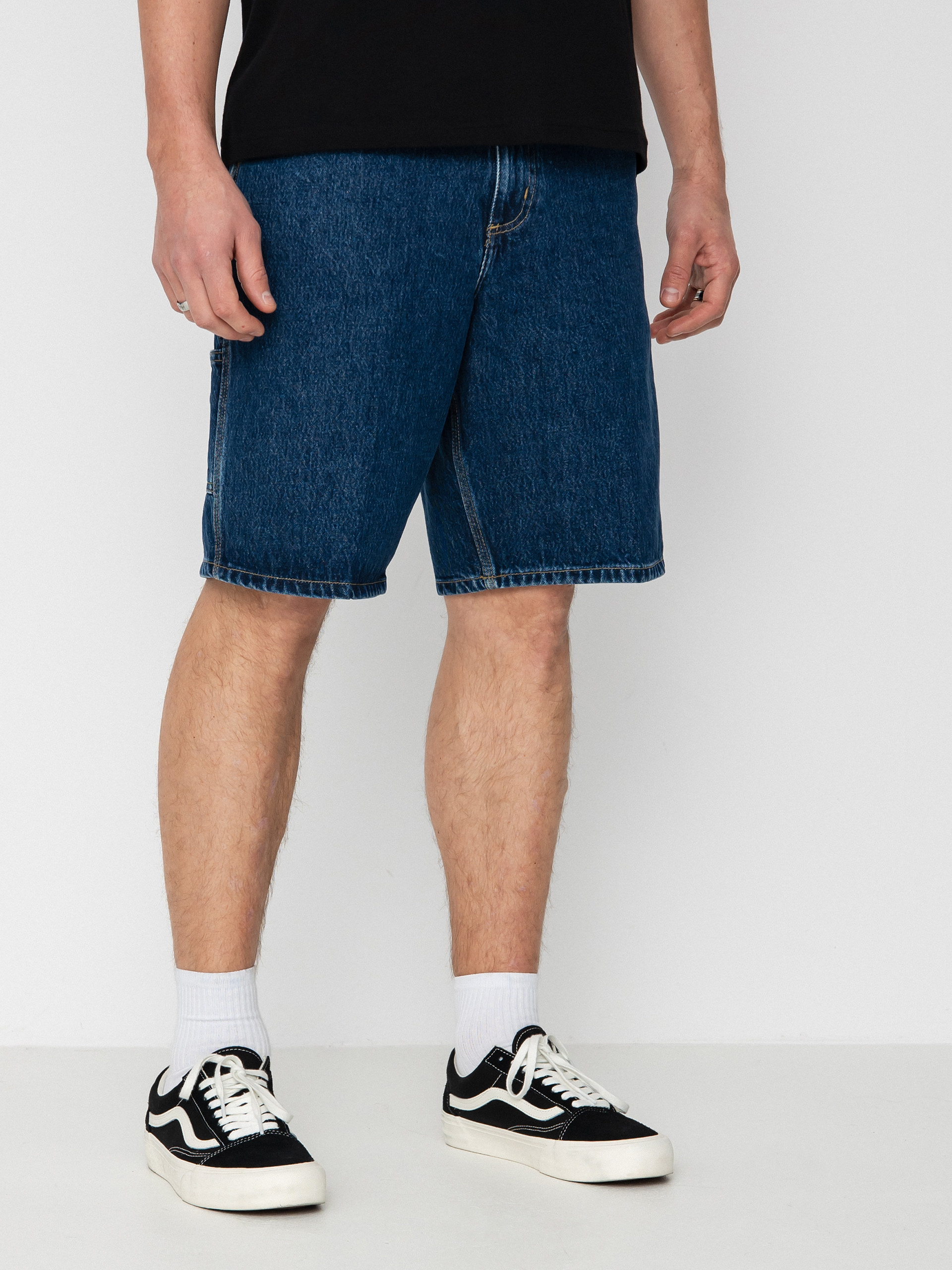 Kraťasy Carhartt WIP Single Knee (blue)