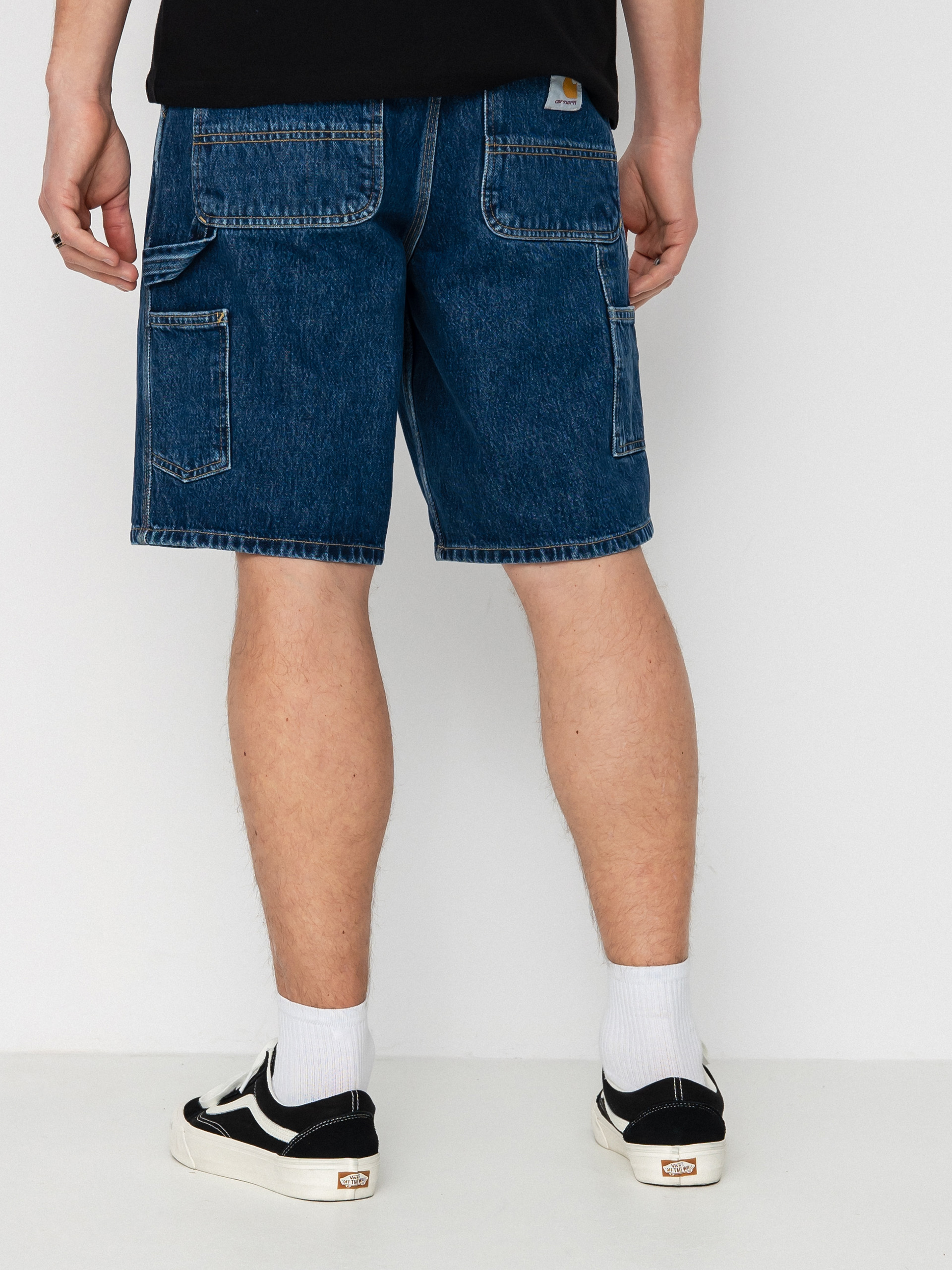Kraťasy Carhartt WIP Single Knee (blue)