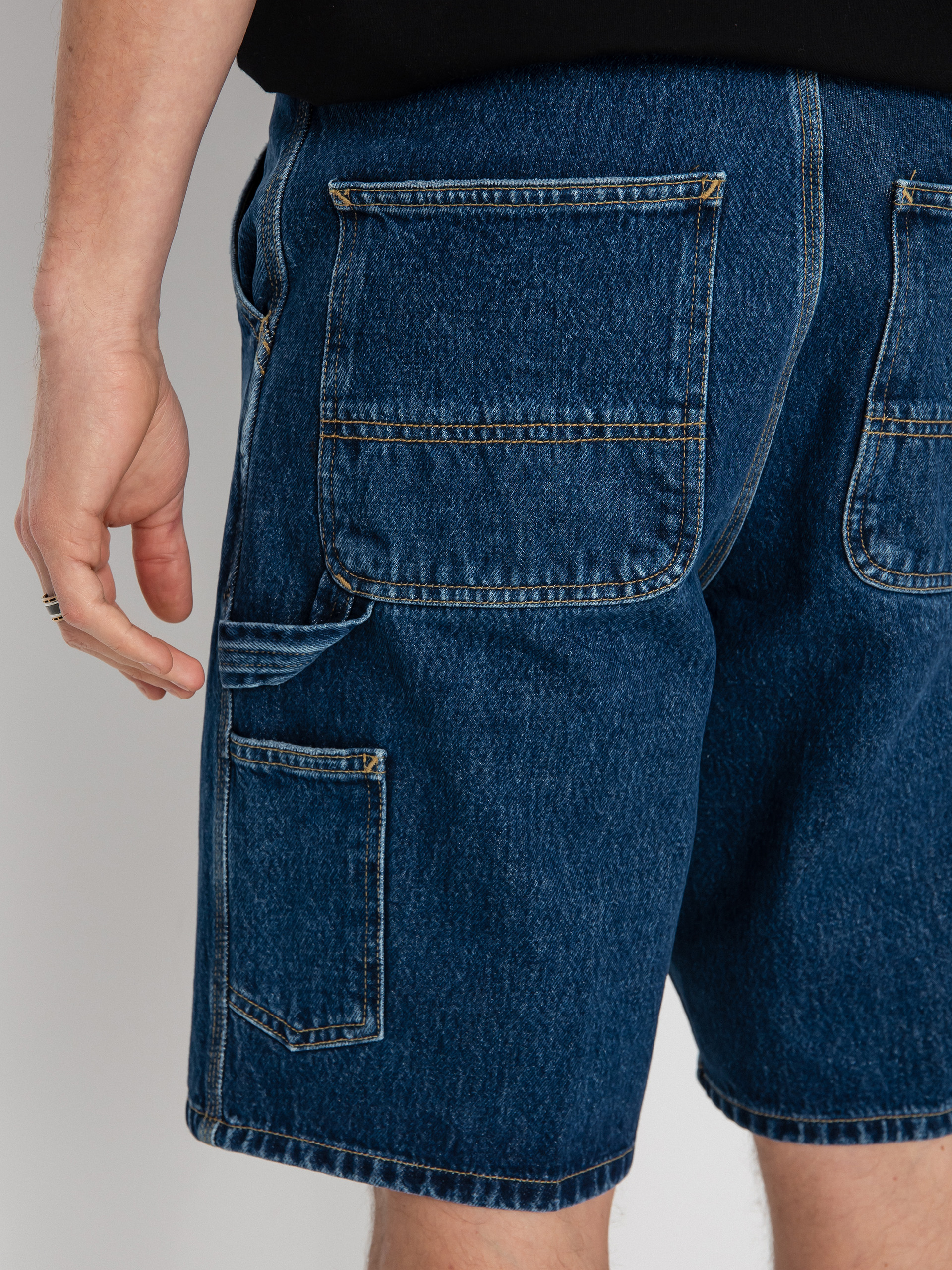 Kraťasy Carhartt WIP Single Knee (blue)