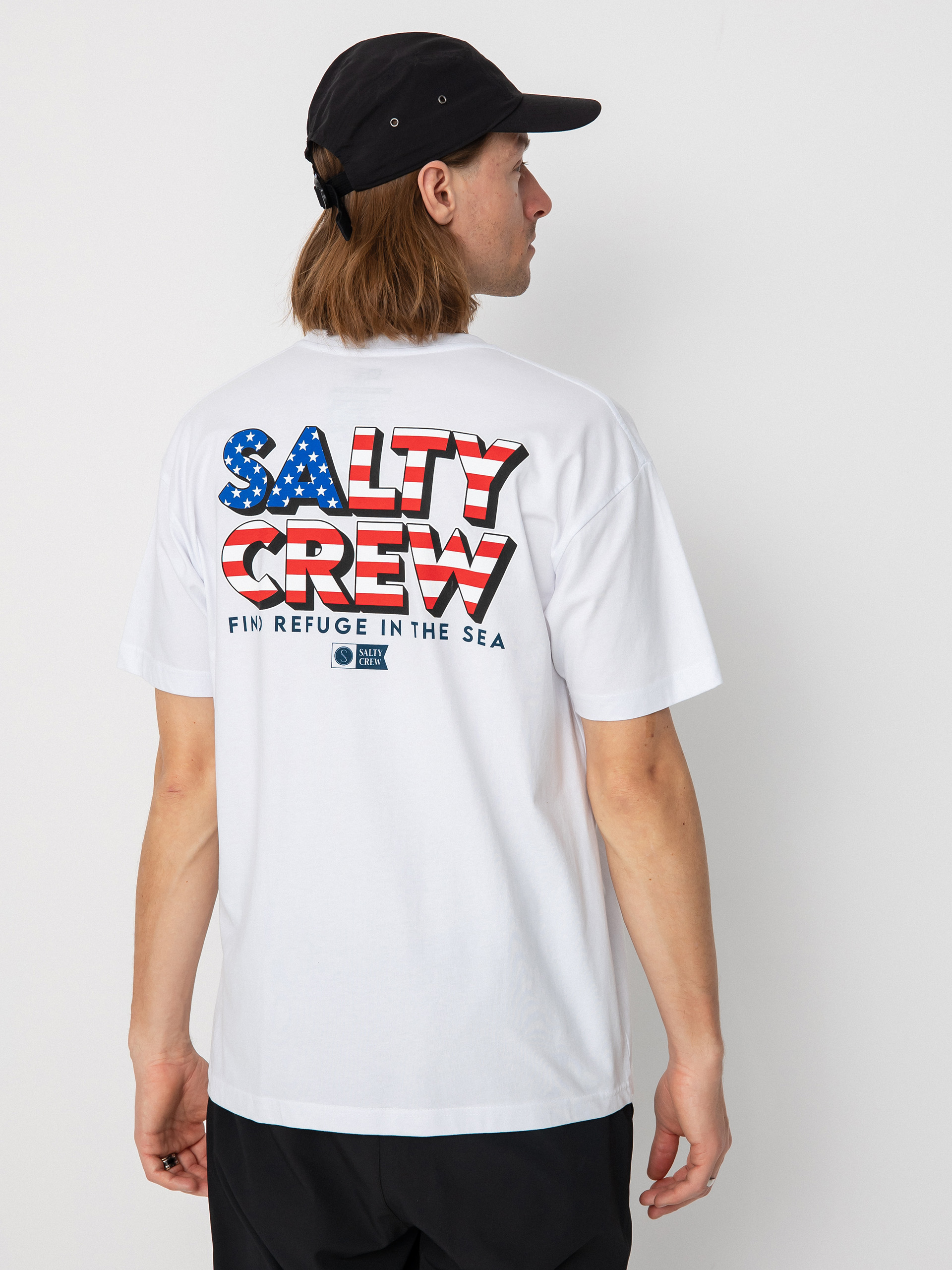 Tričko Salty Crew Stars And Stripes Prem (white)