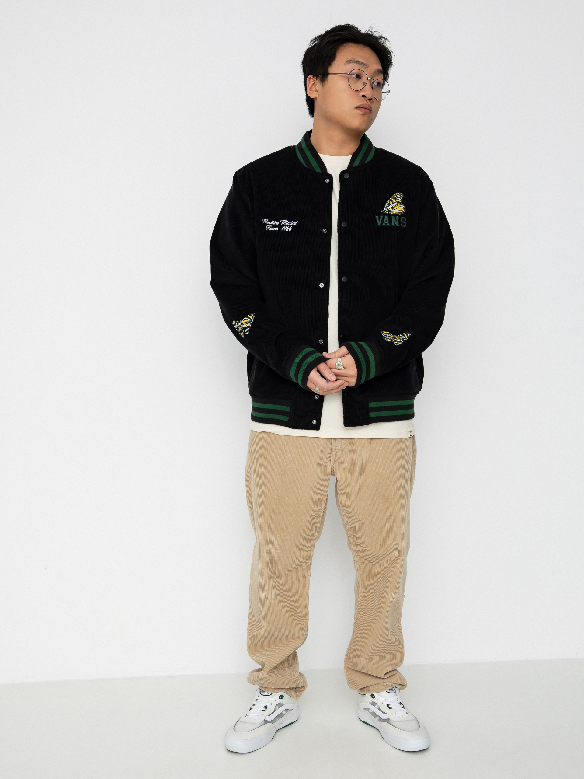 Bunda Vans Positive Mindset Bomber (black)