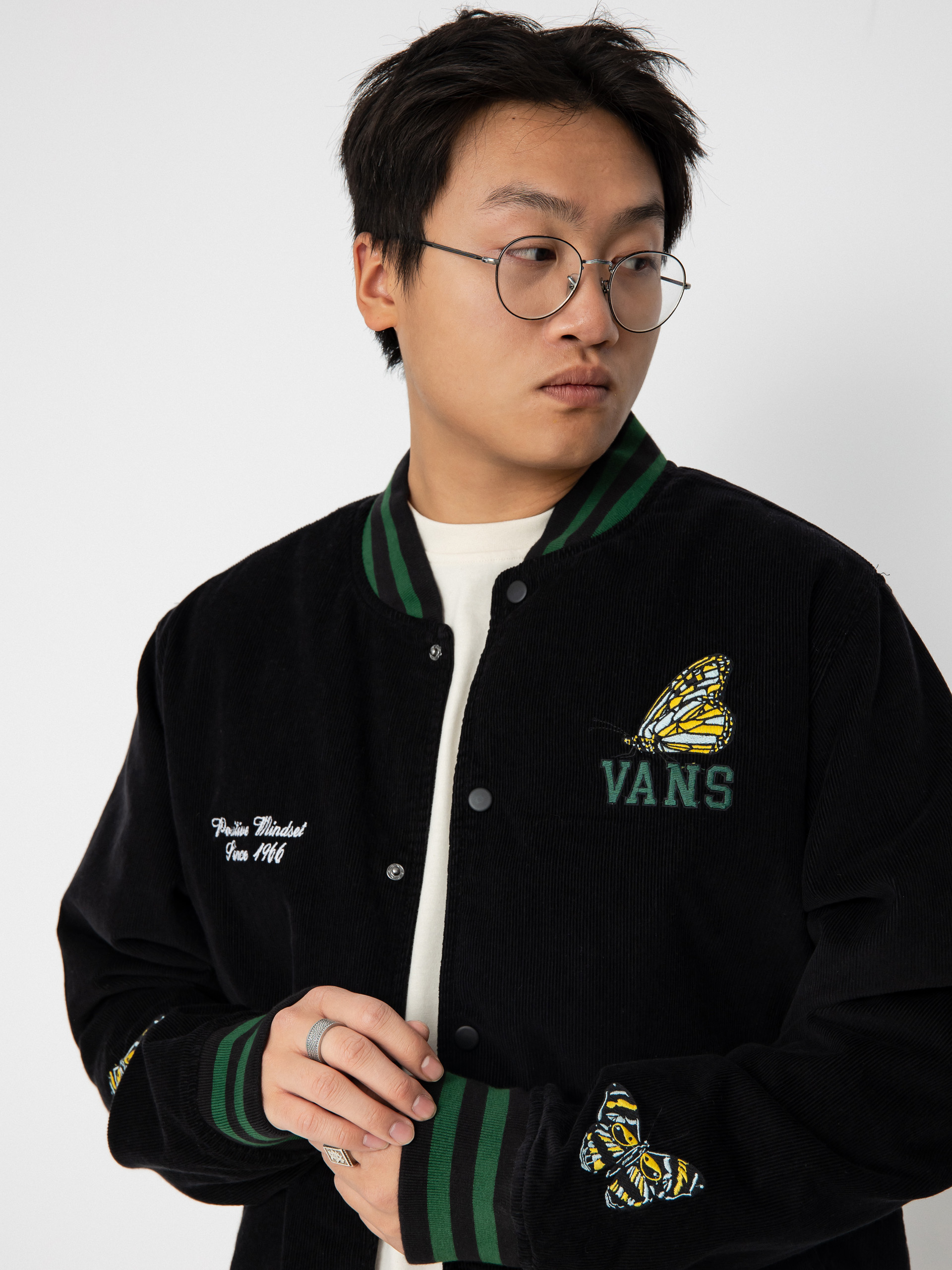 Bunda Vans Positive Mindset Bomber (black)