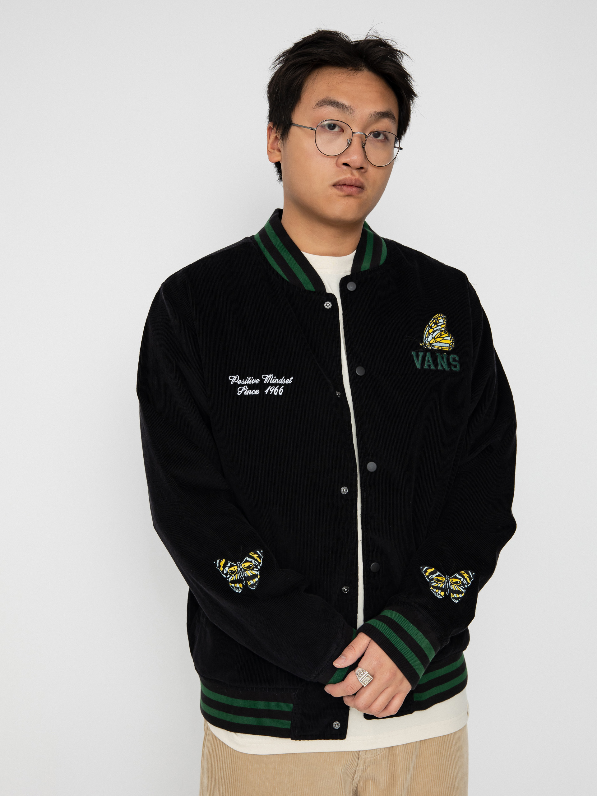 Bunda Vans Positive Mindset Bomber (black)