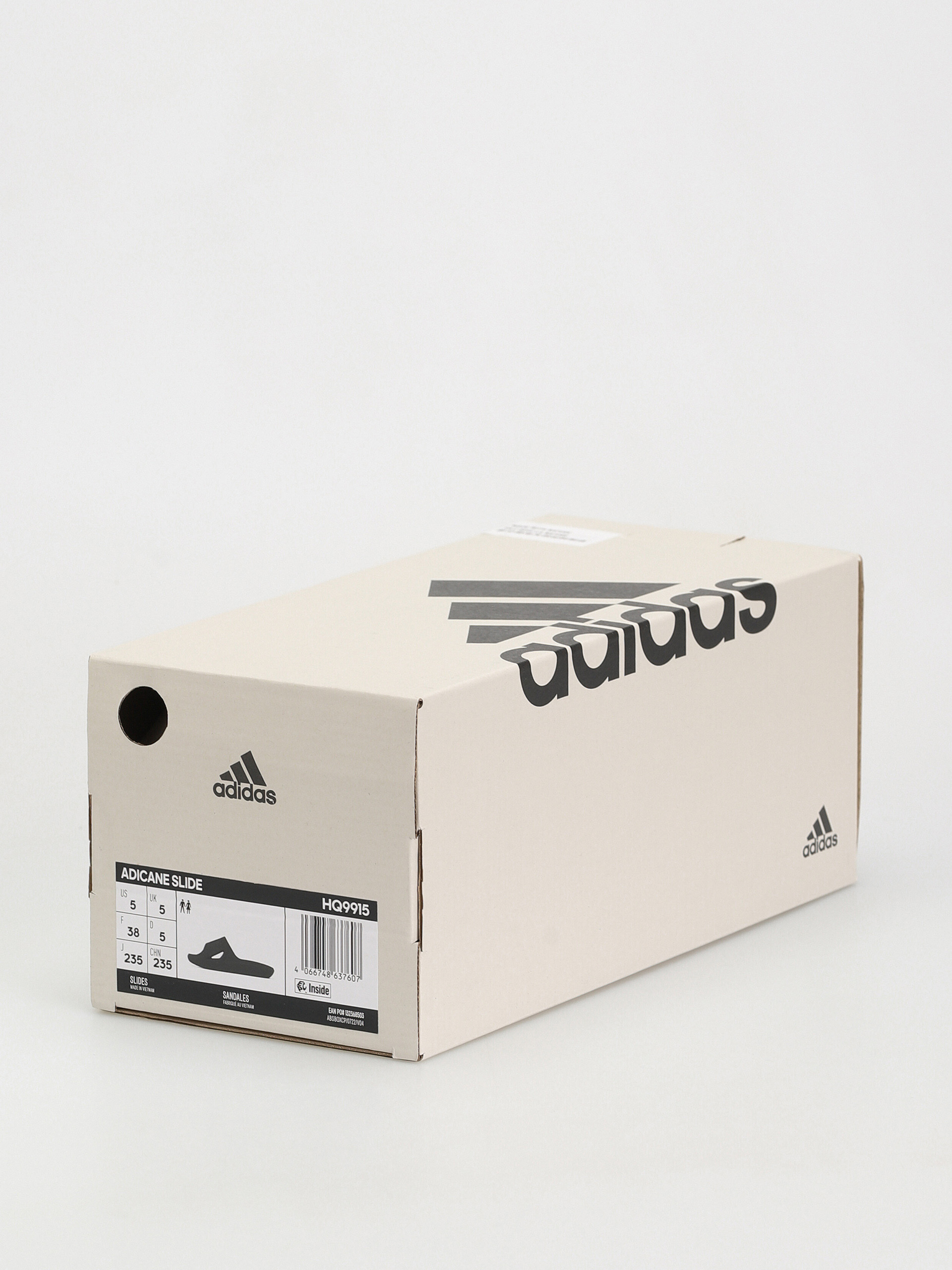 Šľapky adidas Adicane (carbon/carbon/cblack)