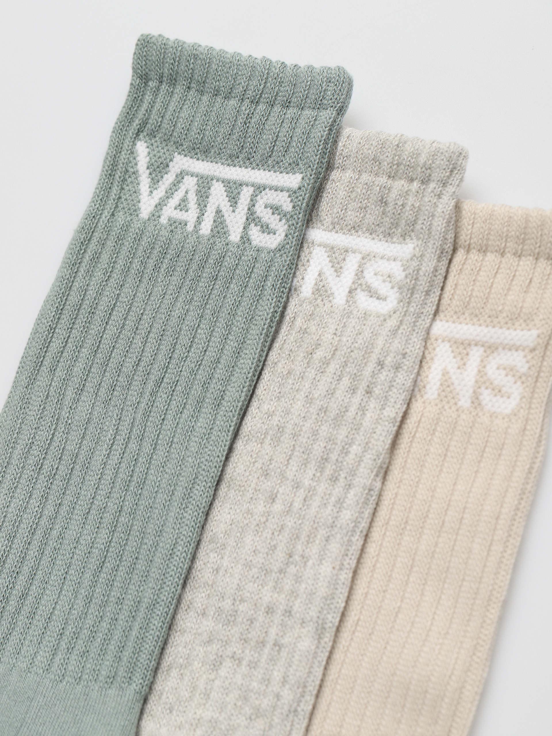 Ponožky Vans Classic Crew 3P (chinois green)