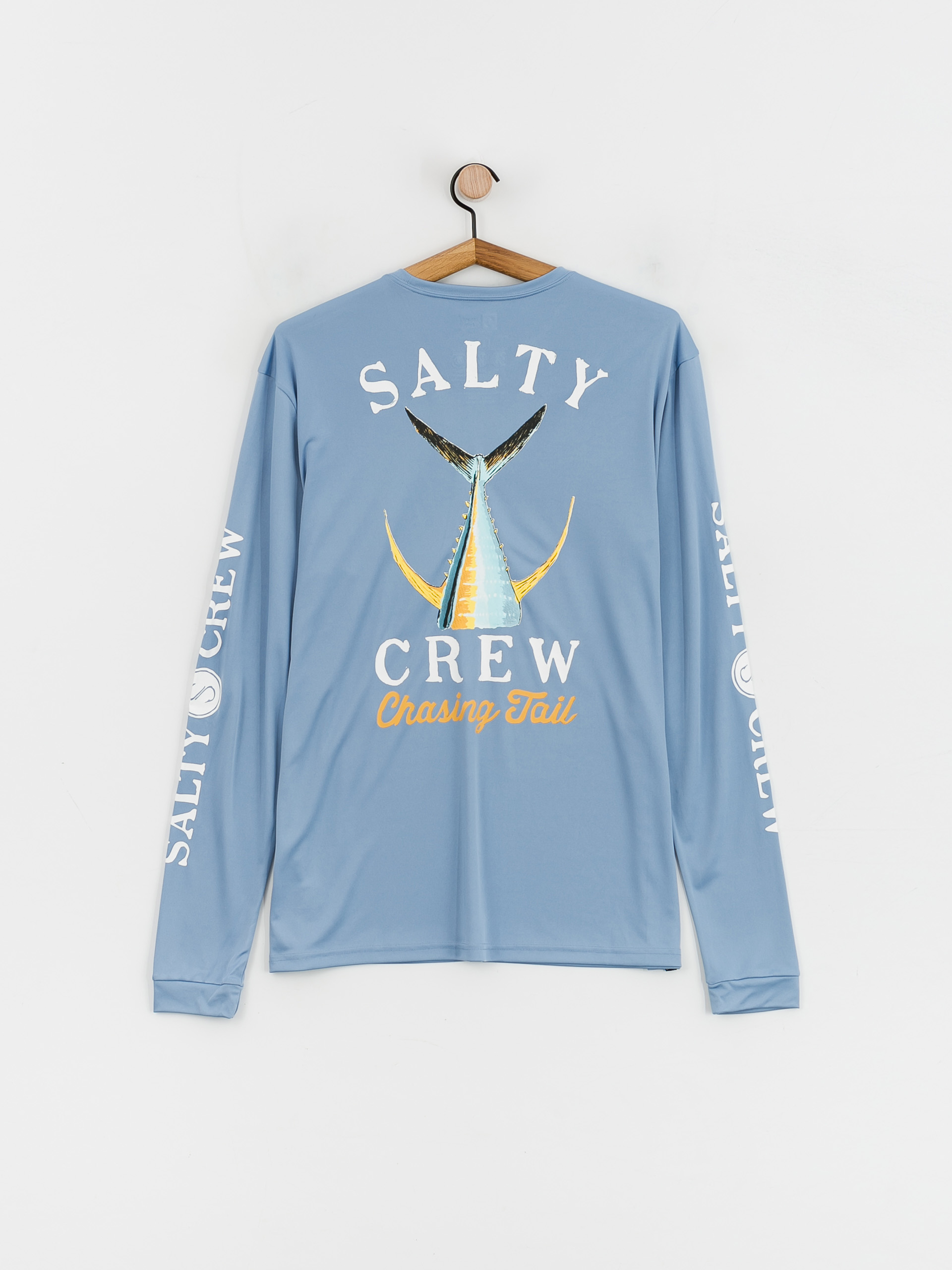 Triko Salty Crew Tailed Tech Tee Rashguard (marine blue)