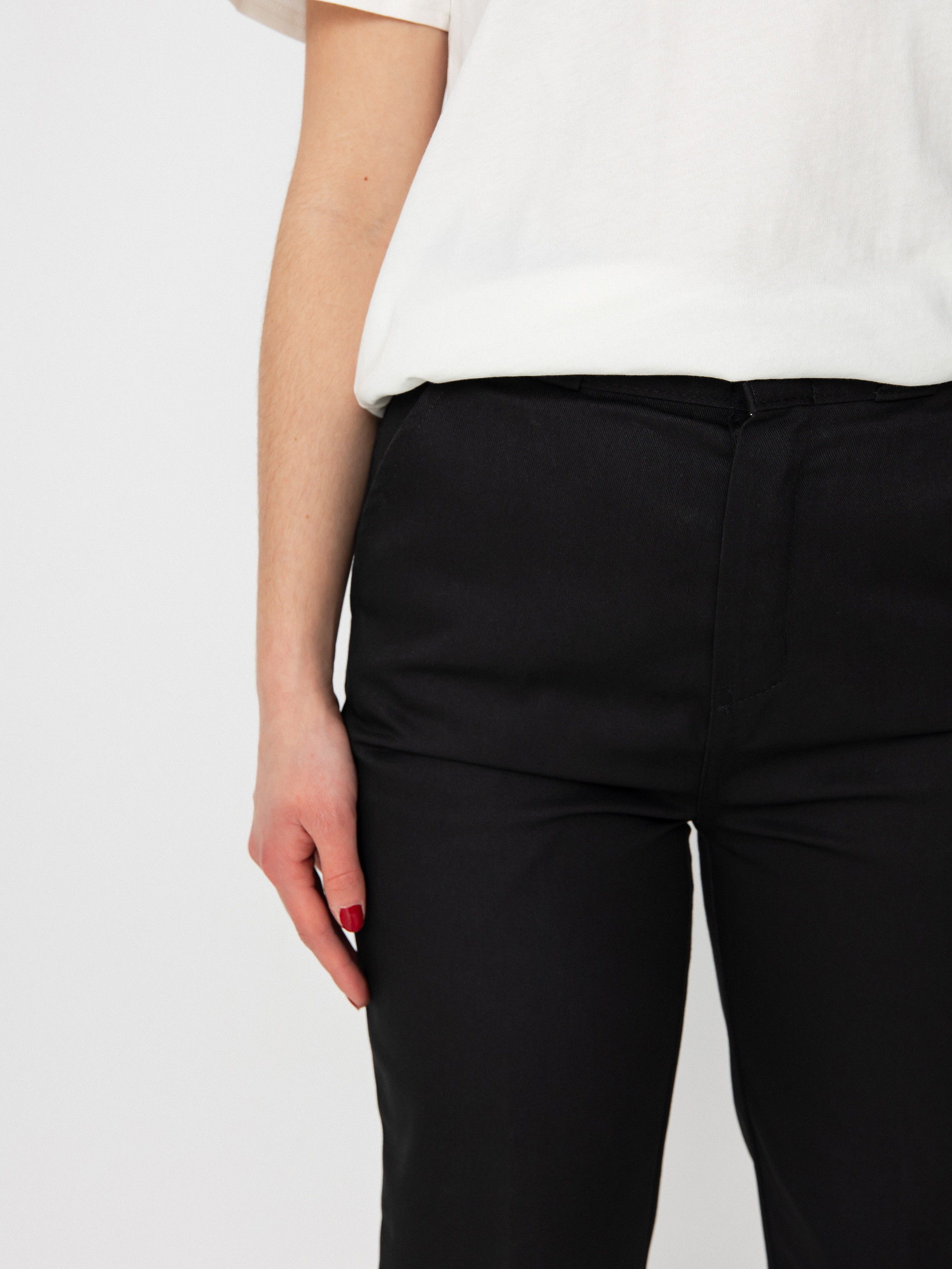 Nohavice Dickies Phoenix Cropped Rec Wmn (black)