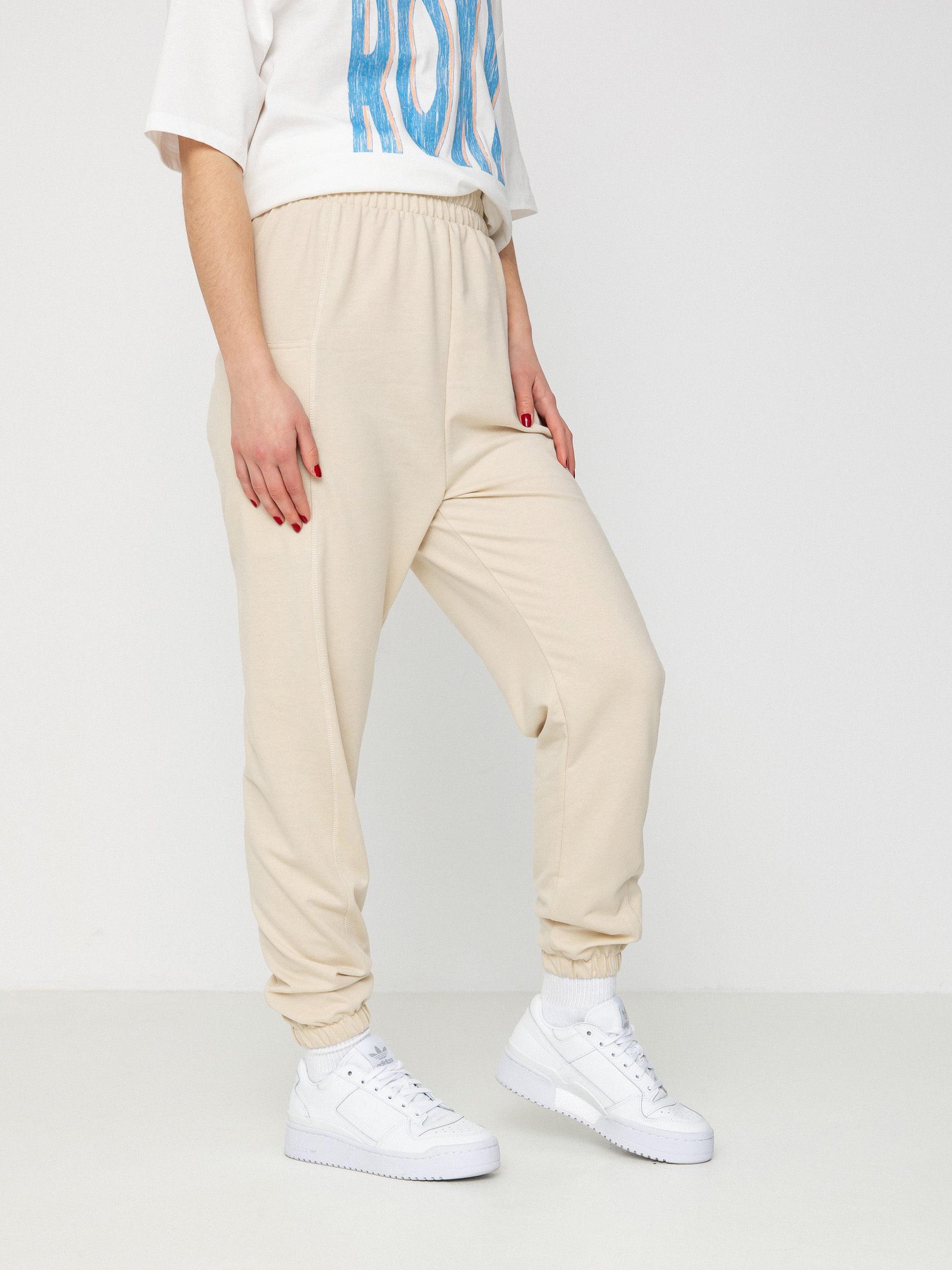 Nohavice Roxy Next Set Wmn (tapioca)