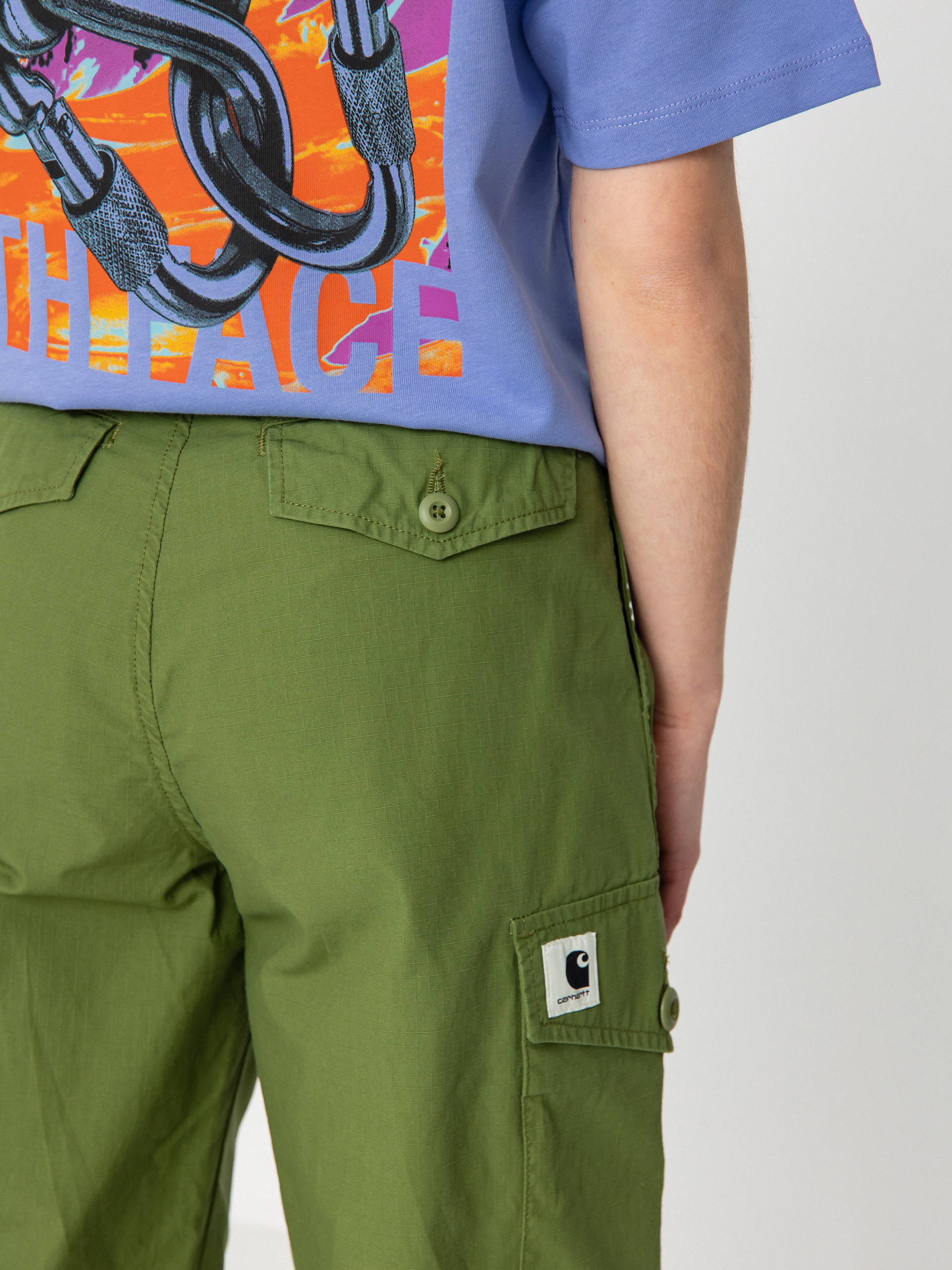 Nohavice Carhartt WIP Collins Wmn (kiwi)