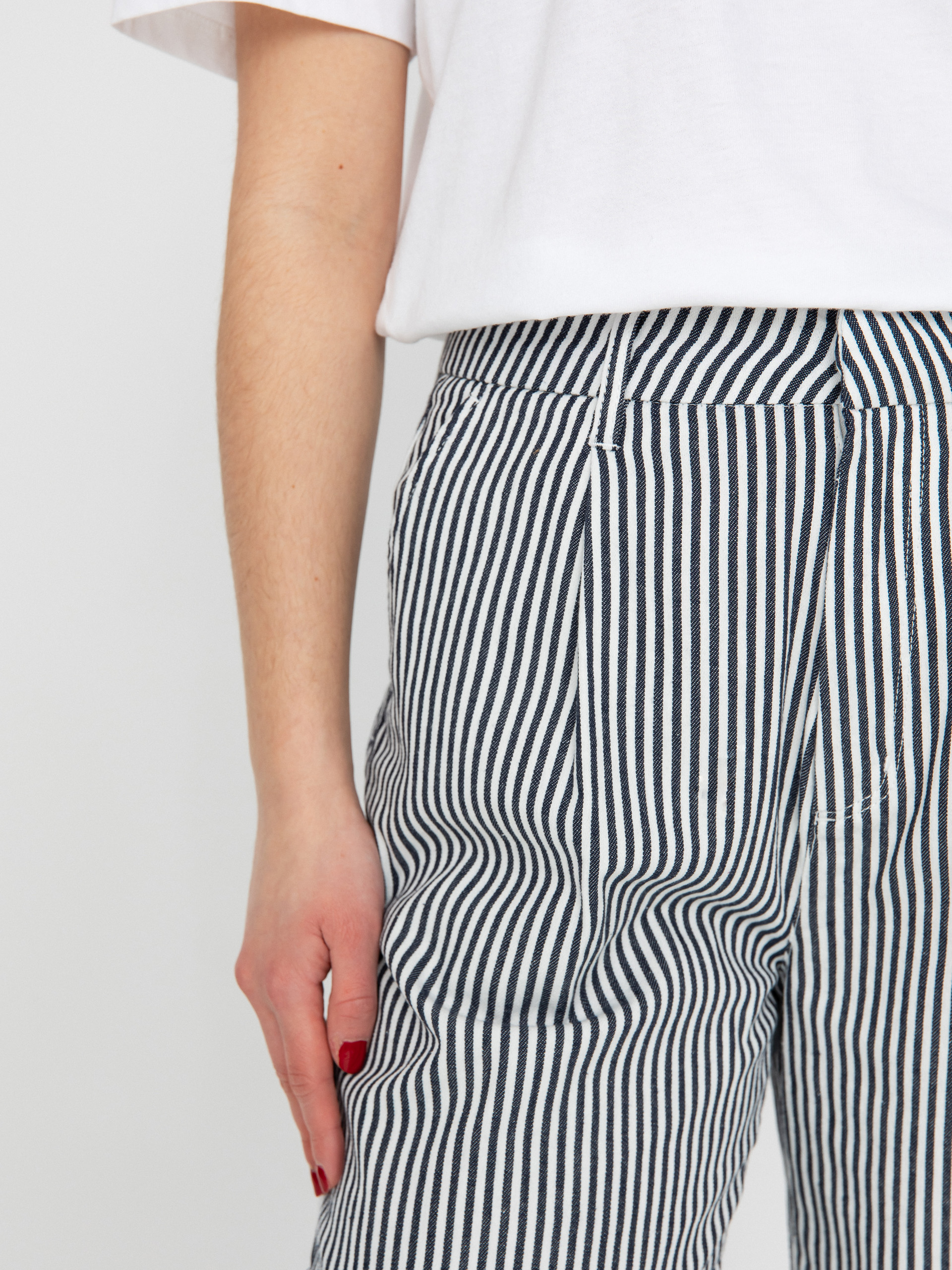 Nohavice Brixton Victory Trouser Wmn (washed navy)