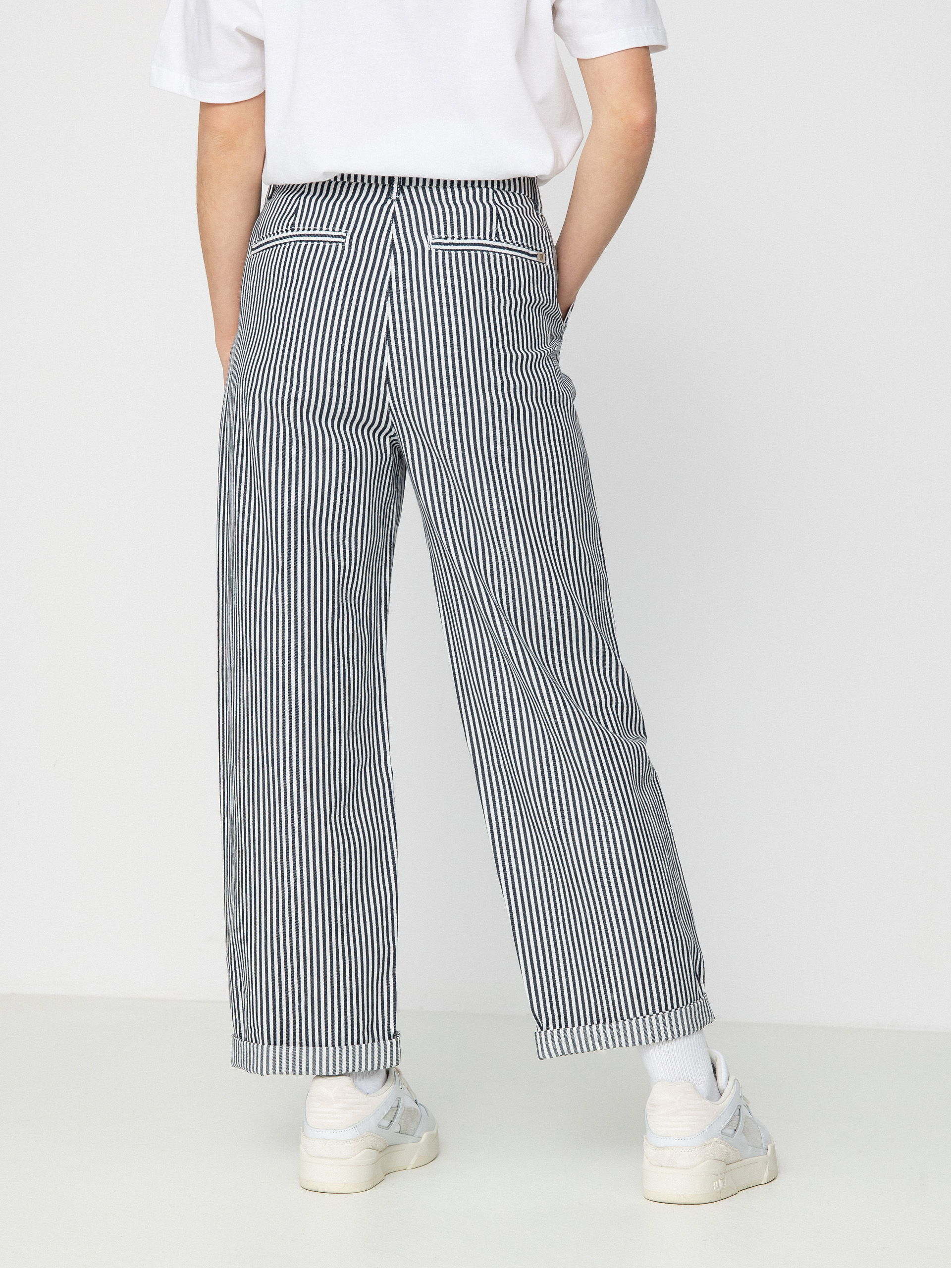 Nohavice Brixton Victory Trouser Wmn (washed navy)