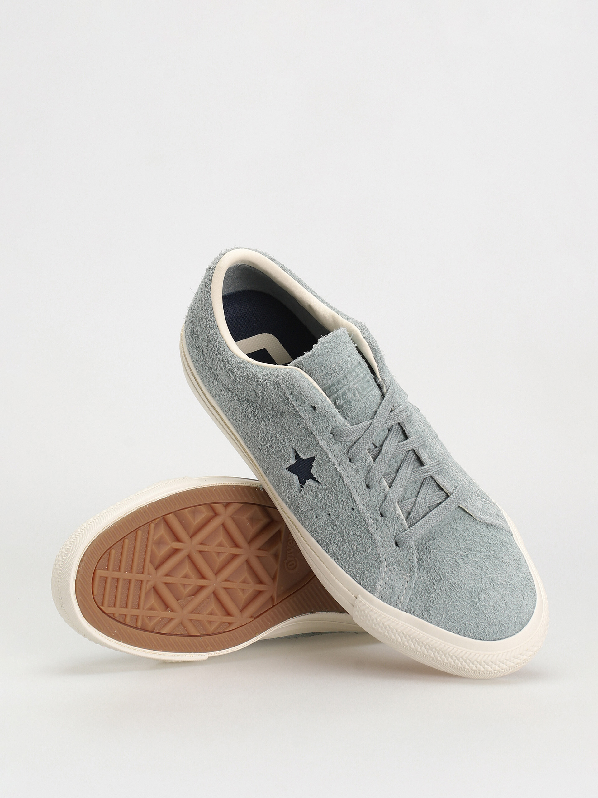 Topánky Converse One Star Pro Ox (grey/navy/egret)