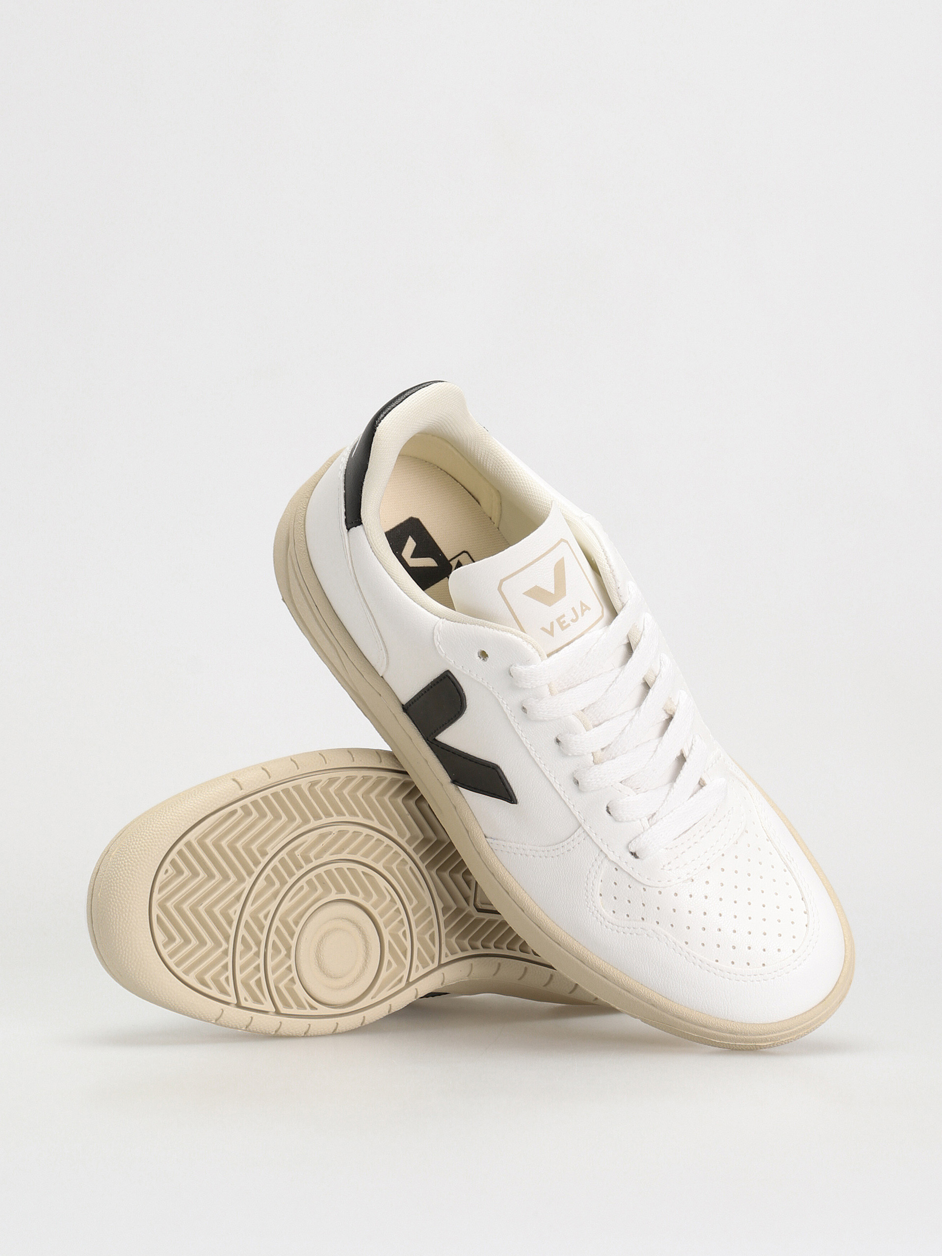 Topánky Veja V-10 Wmn (white black)