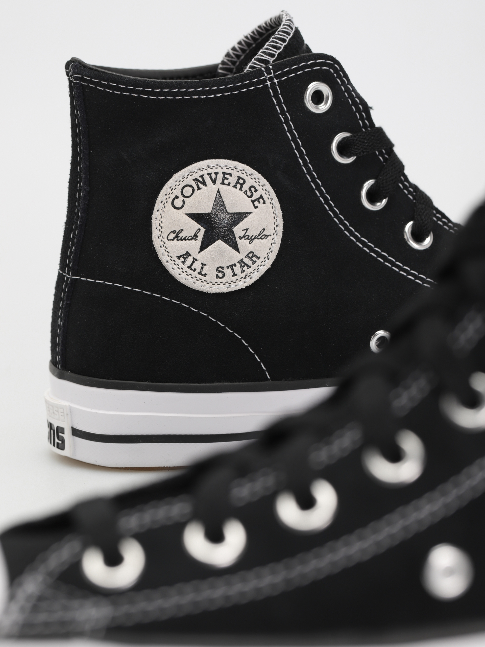 Topánky Converse Trampki Chuck Taylor All Star Pro Hi (black/black/white)