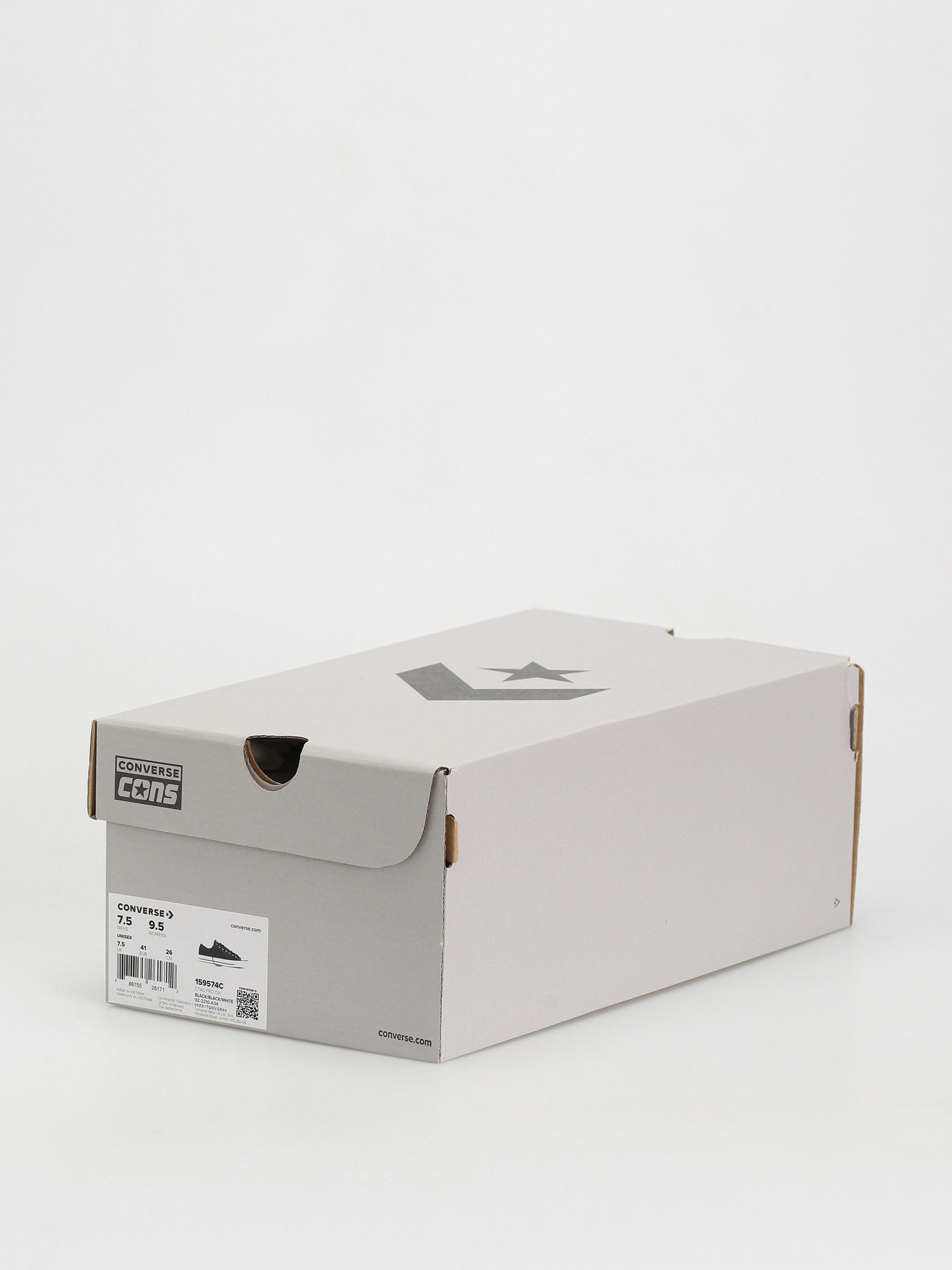 Topánky Converse Trampki Chuck Taylor All Star Pro Ox (black/black/white)