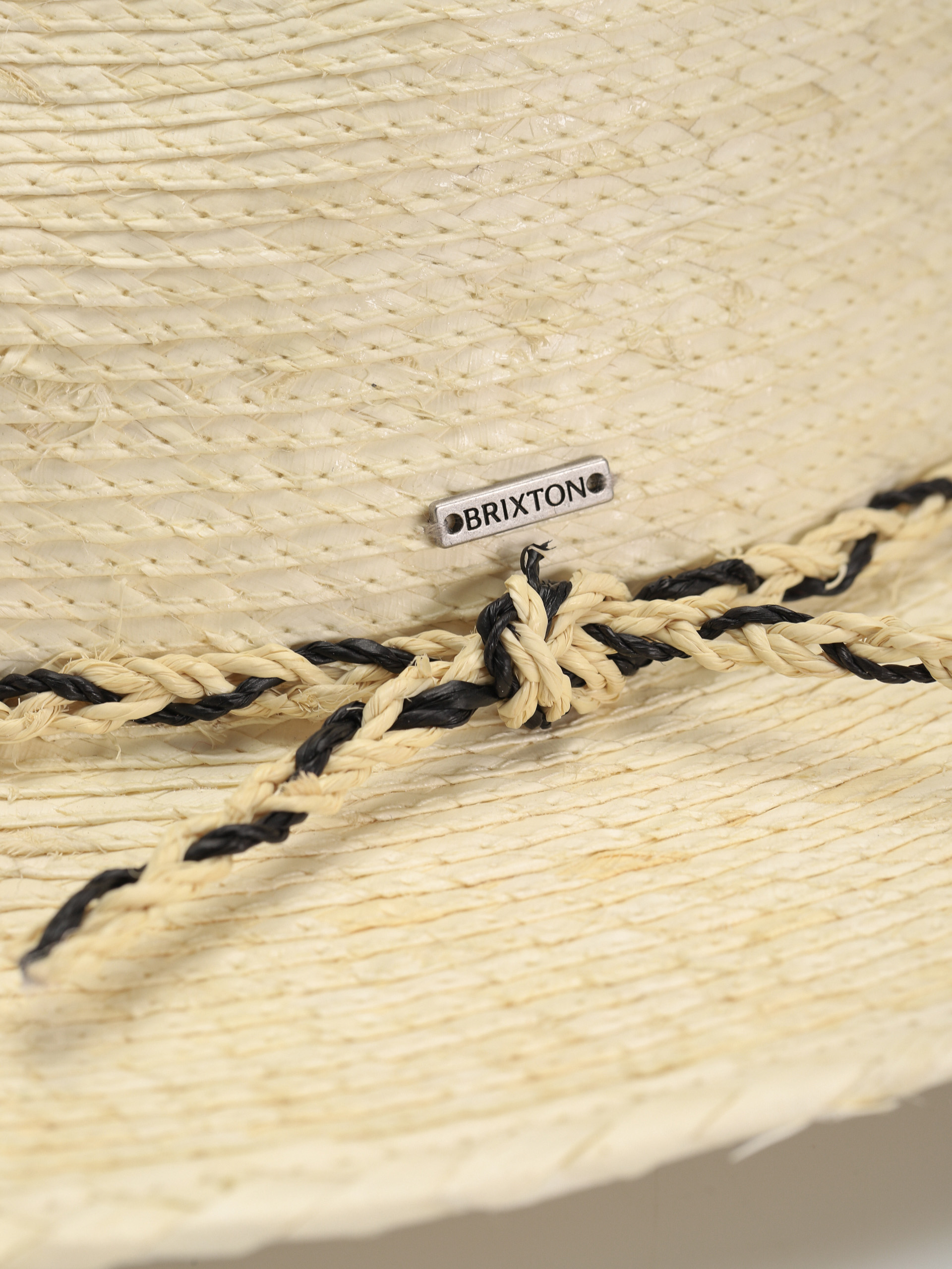 Klobúk Brixton Messer Western Straw Fedora (natural)