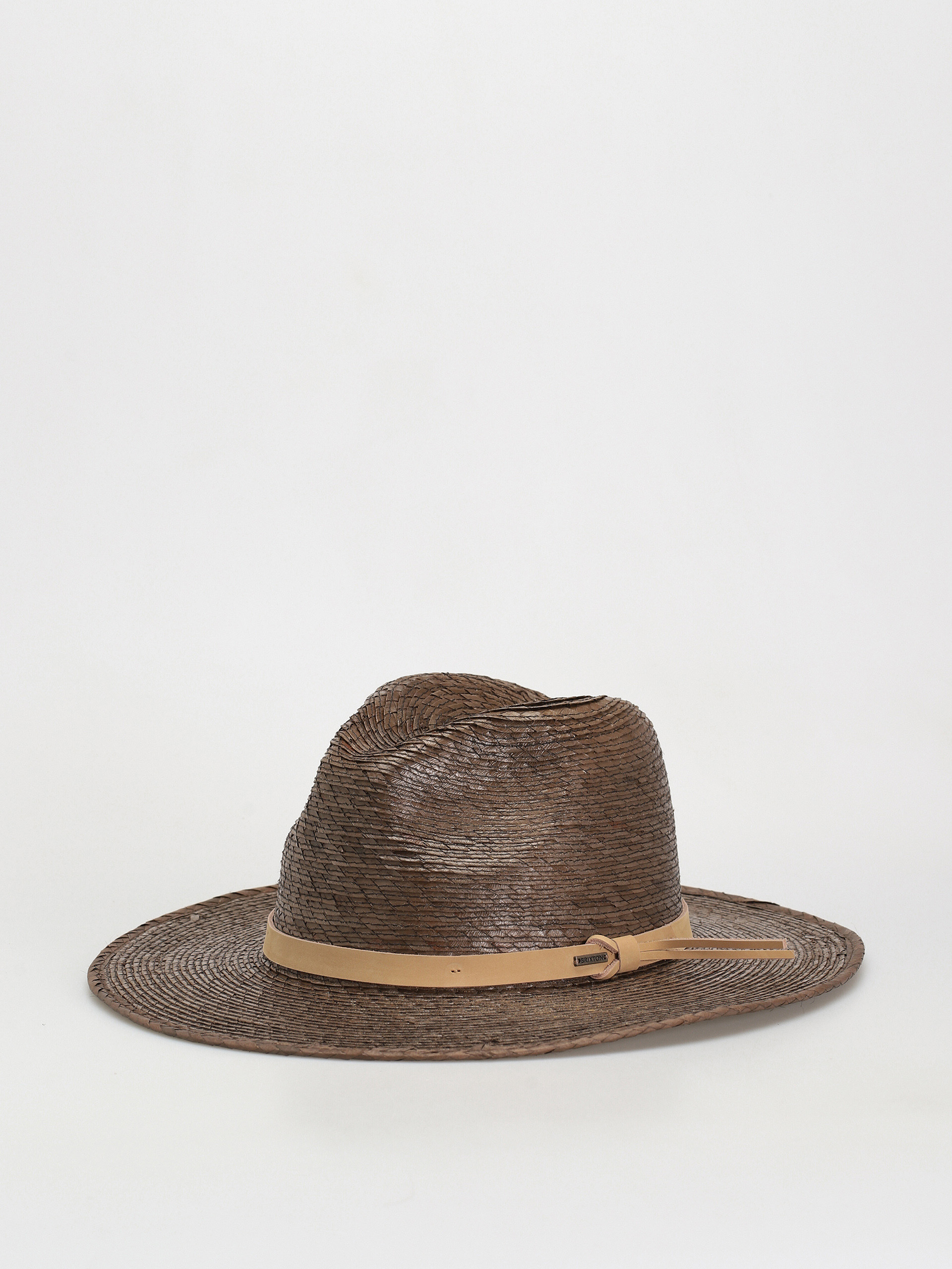 Klobu00fak Brixton Field Proper Straw Hat (dark earth/natural)