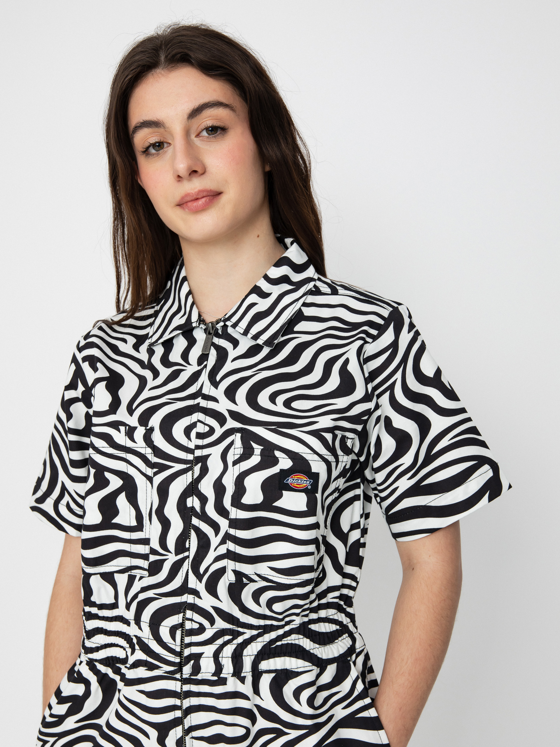 Dámsky Kraťasy Dickies Leesburg (cloud zebra)