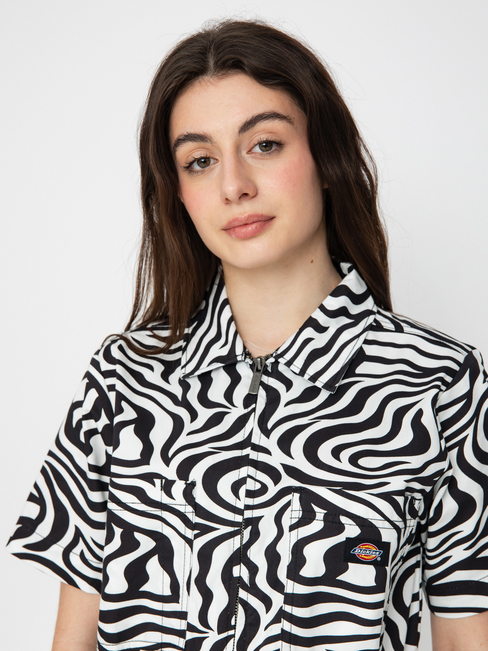 Dámsky Kraťasy Dickies Leesburg (cloud zebra)