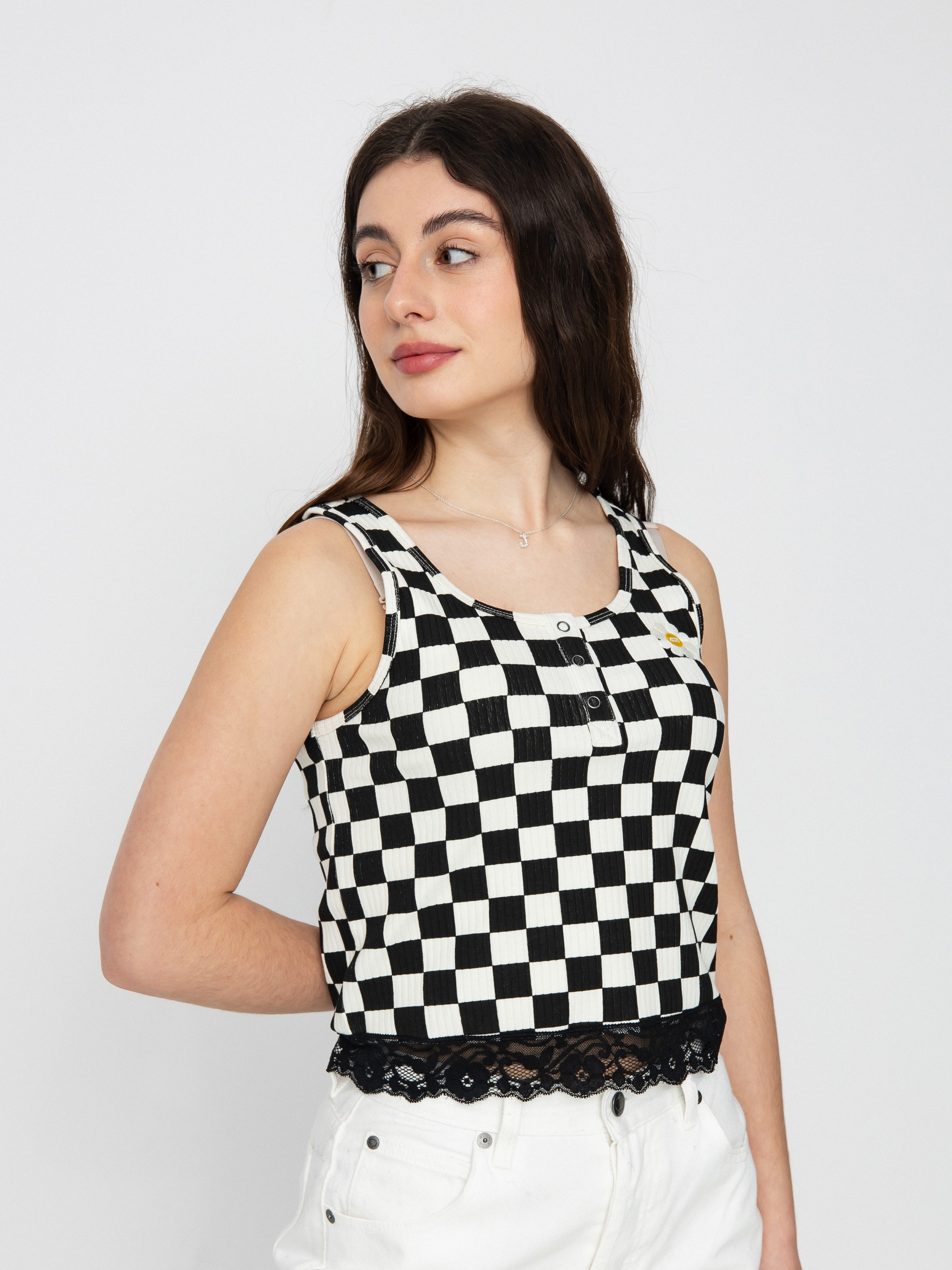 Tričko Vans Oversized Floral Wmn