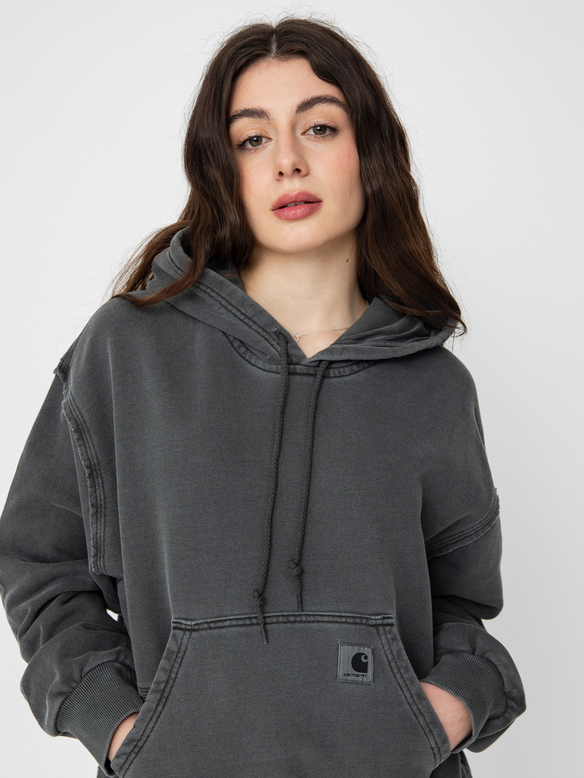 Mikina s kapucňou Carhartt WIP Tacoma HD Wmn (black)