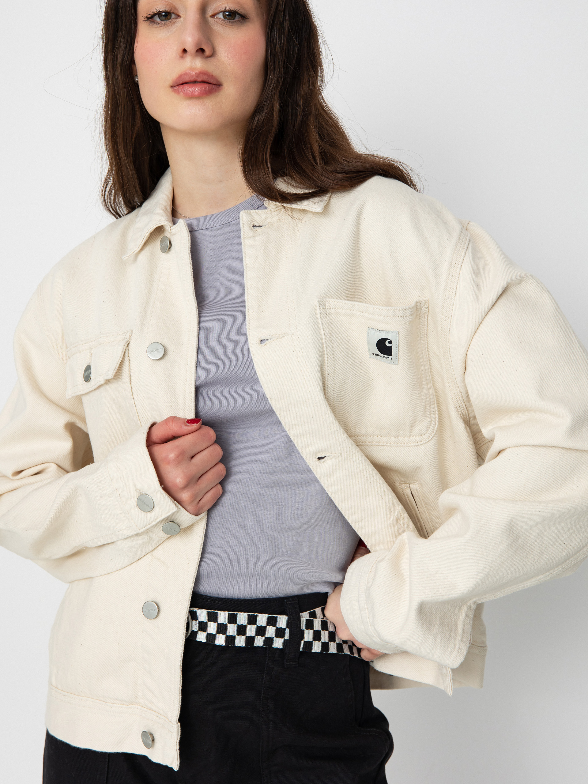 Bunda Carhartt WIP Saledo Wmn (natural)