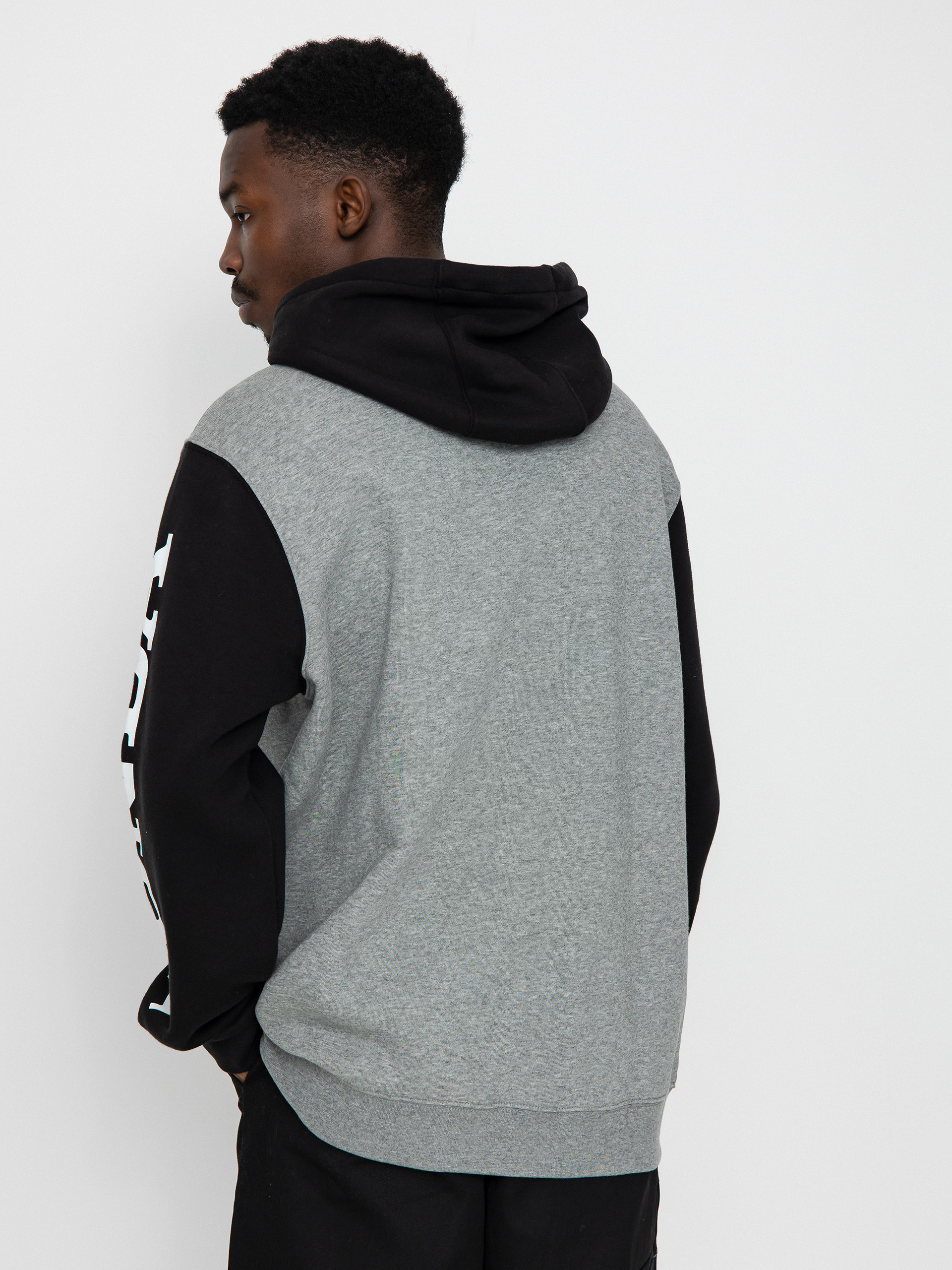 Mikina s kapucňou Fox Honda HD (heather graphite)