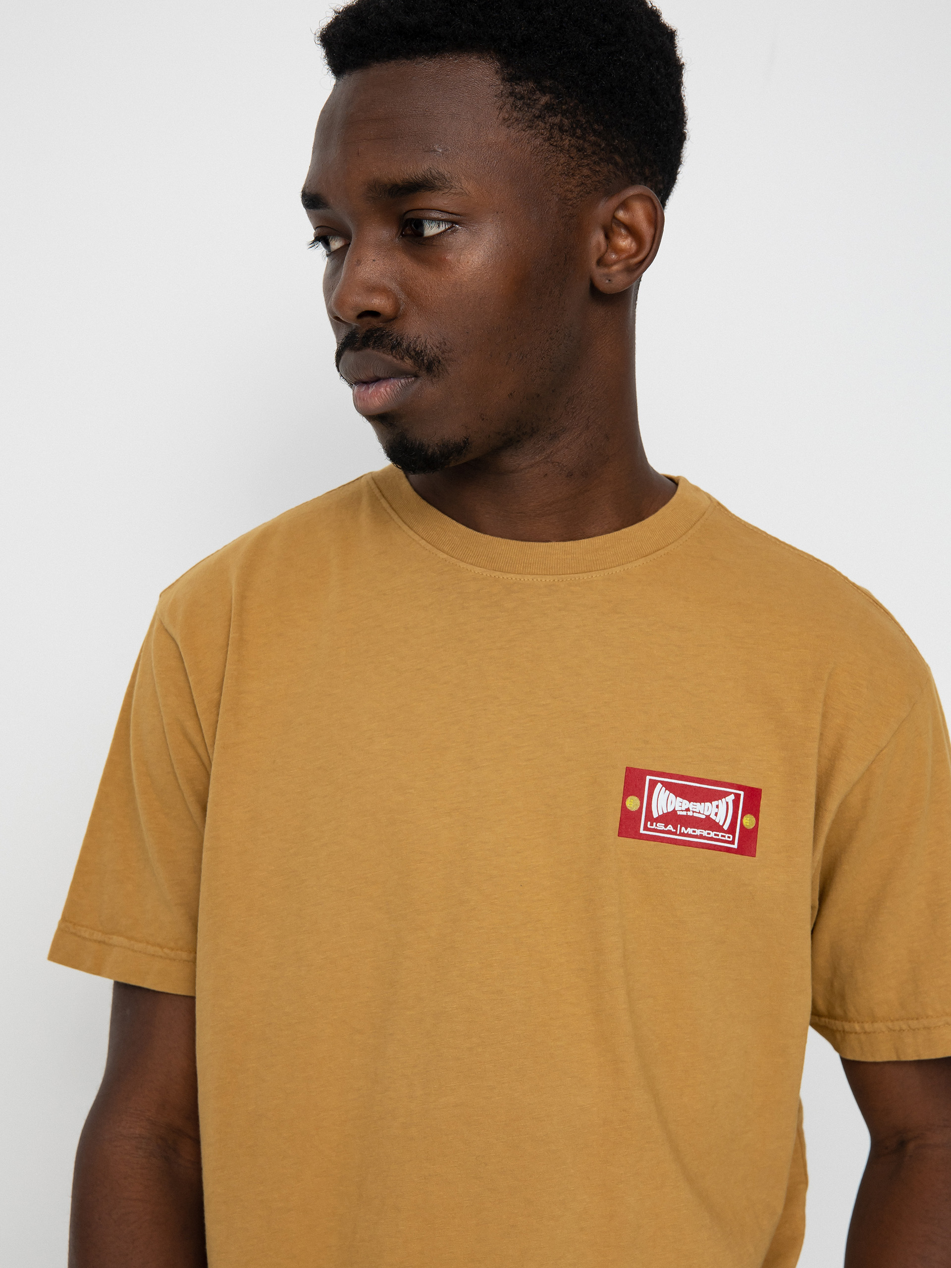 Tričko Etnies Independent Wash (tobacco)