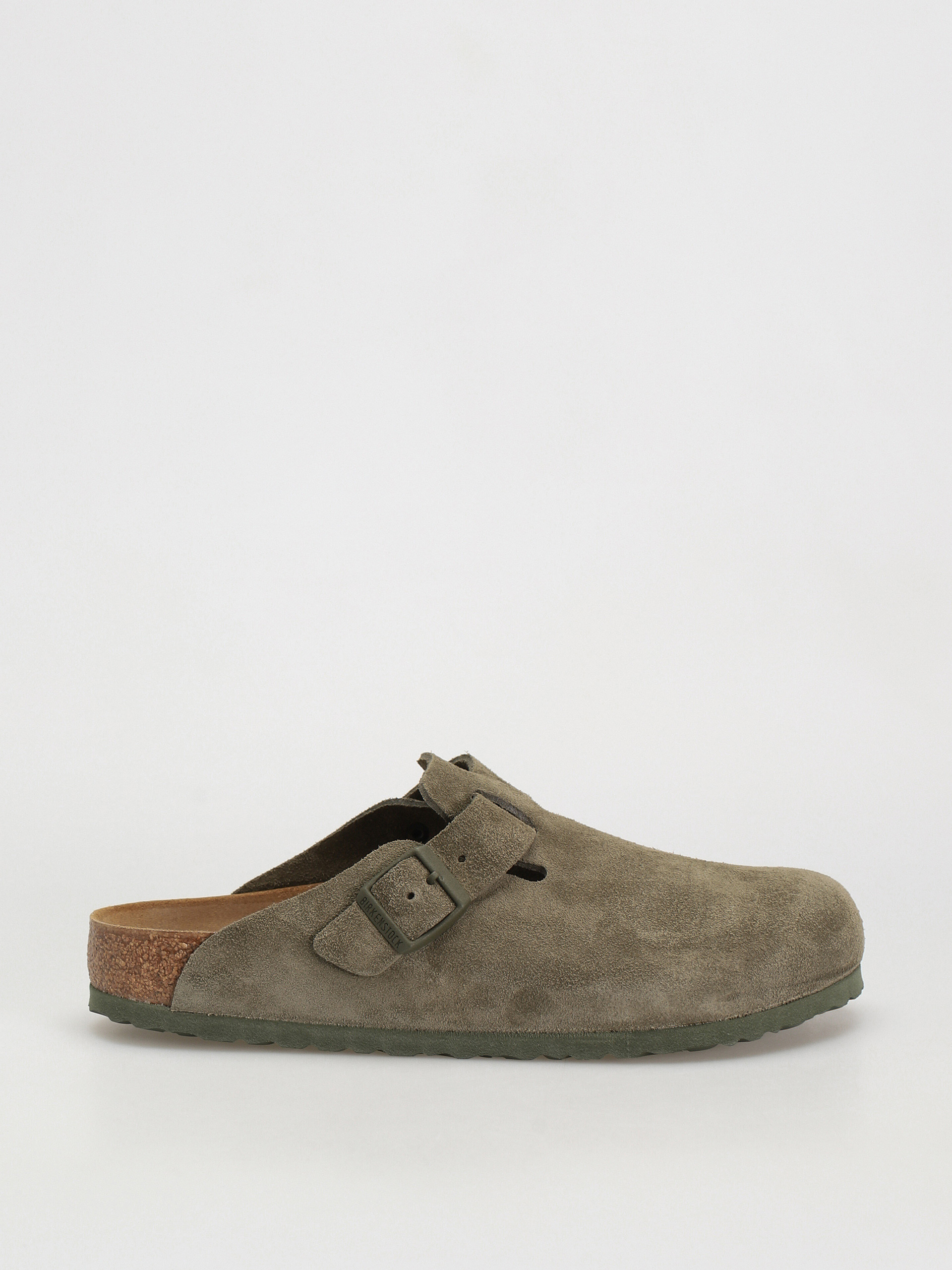 Šľapky Birkenstock Boston Suede Regular (modern suede thyme)