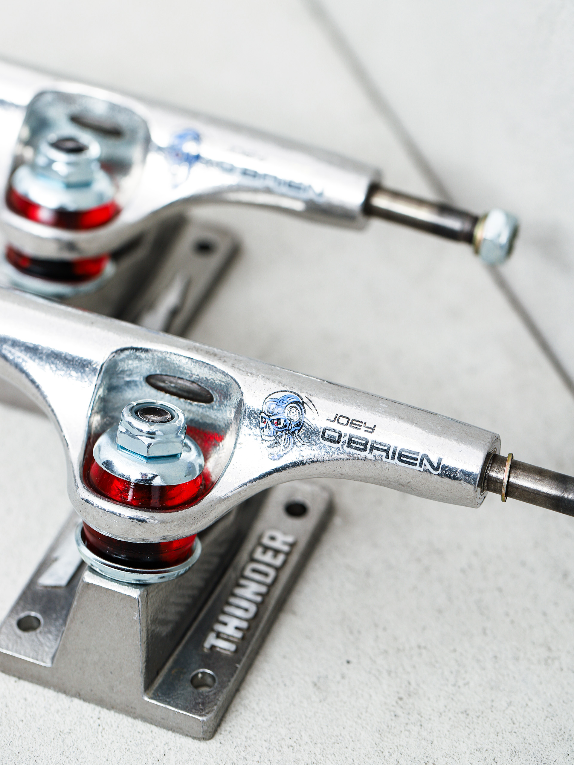 Trucky Thunder O Brien Stamped Pro (polished/w red)