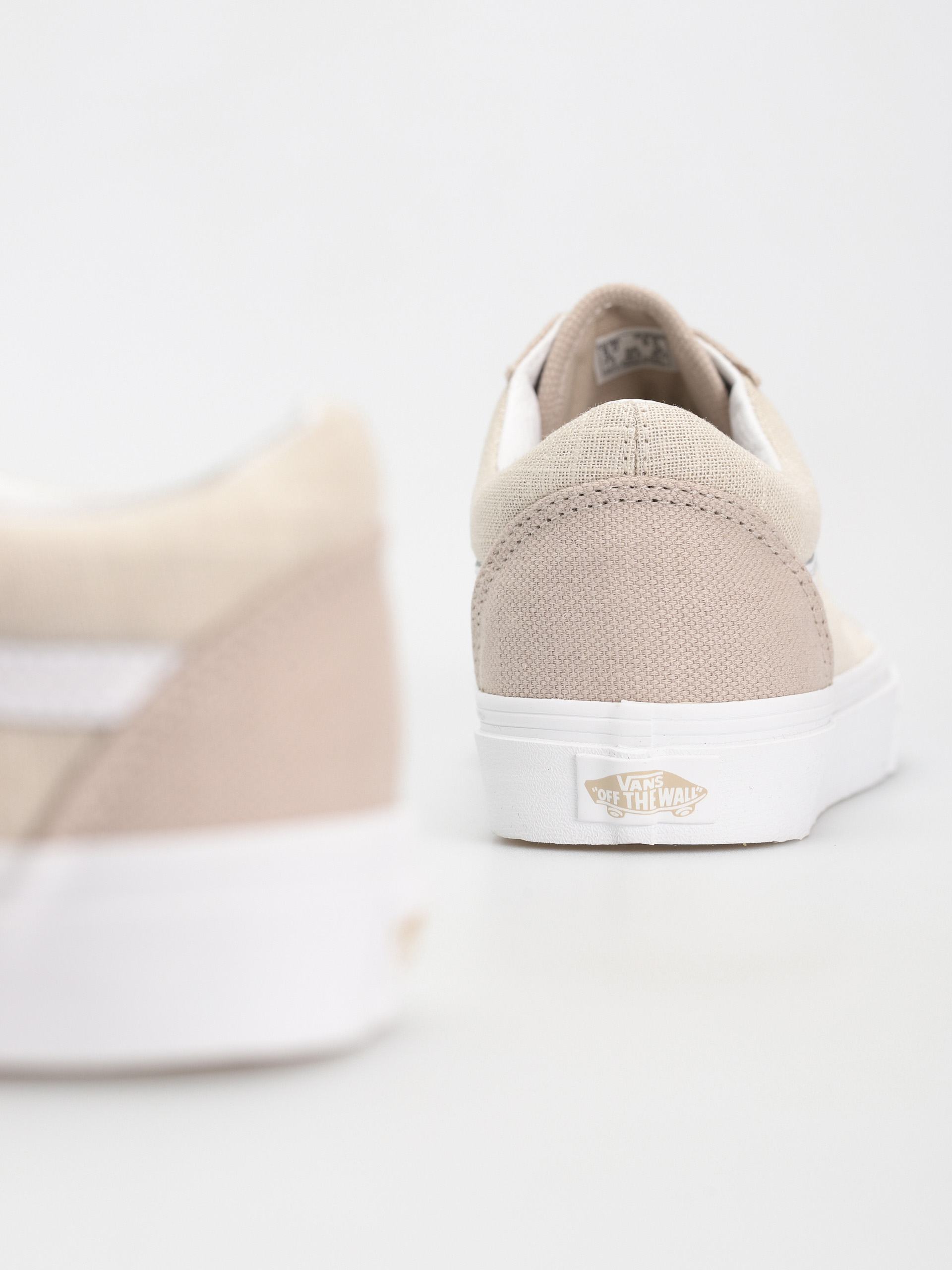 Topánky Vans Old Skool (summer linen natural)