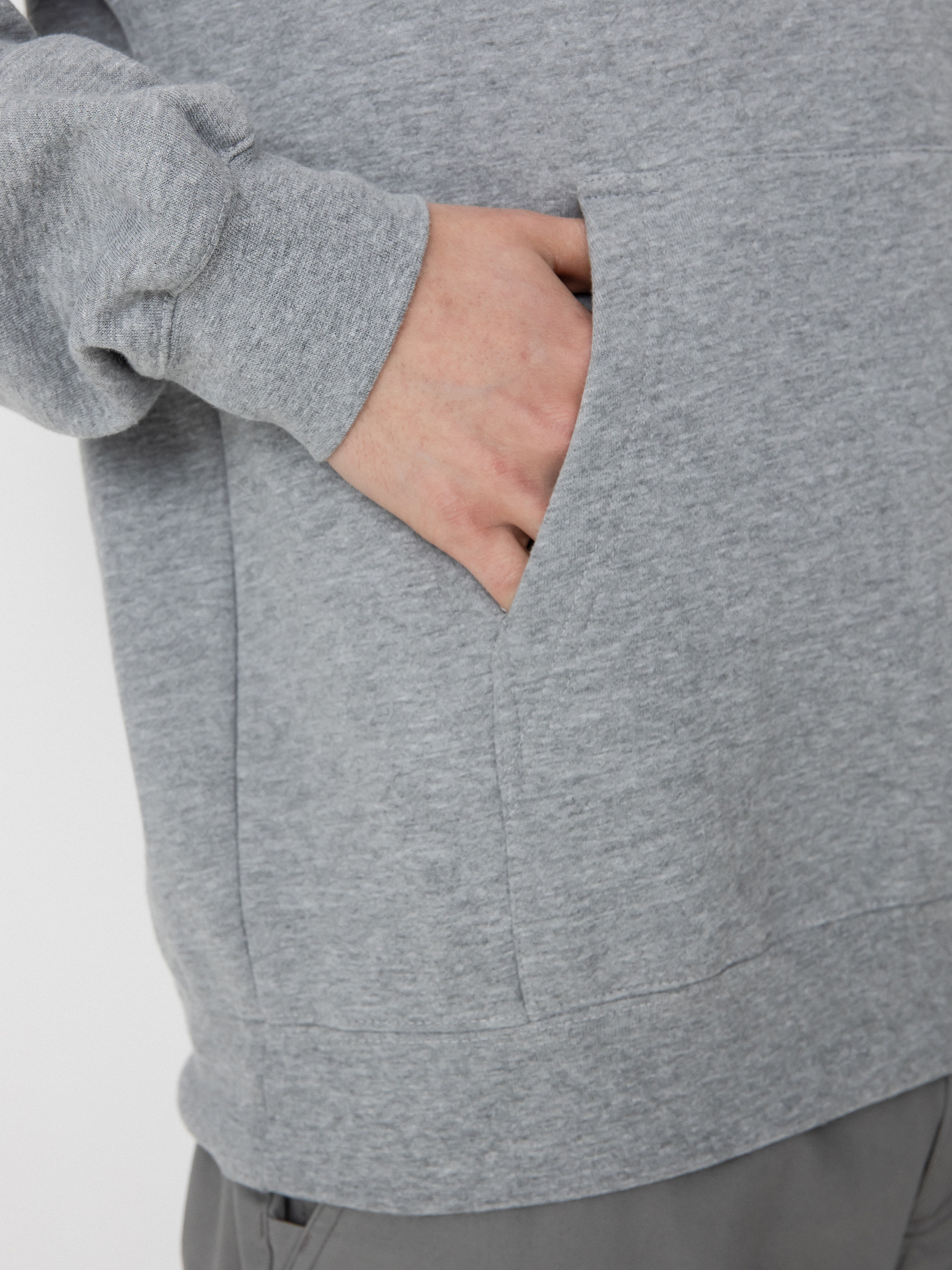 Mikina s kapucňou Emerica Eff Corporate 2 HD (grey/heather)