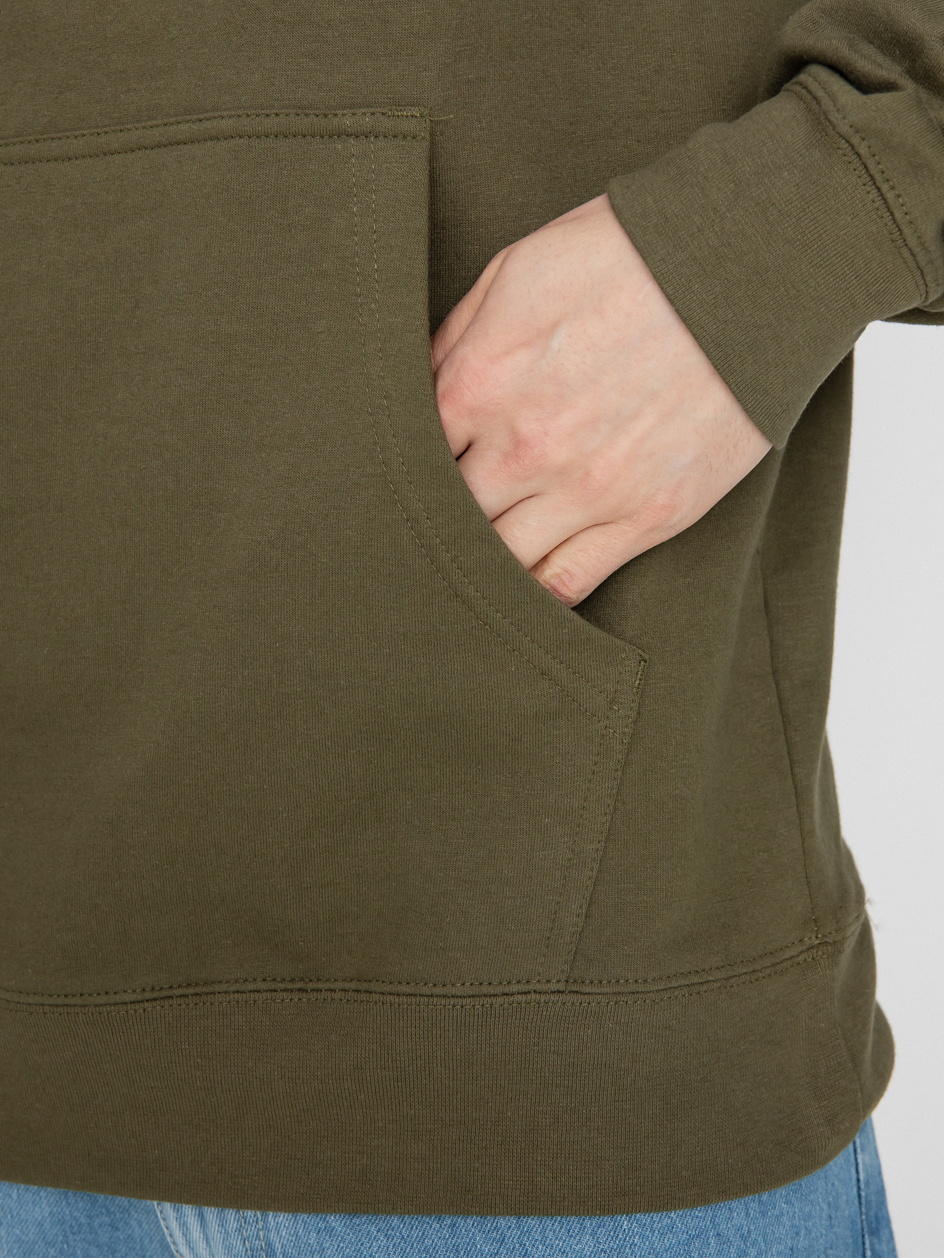 Mikina s kapucňou Emerica Shake Junt Triangle Lights HD (military)