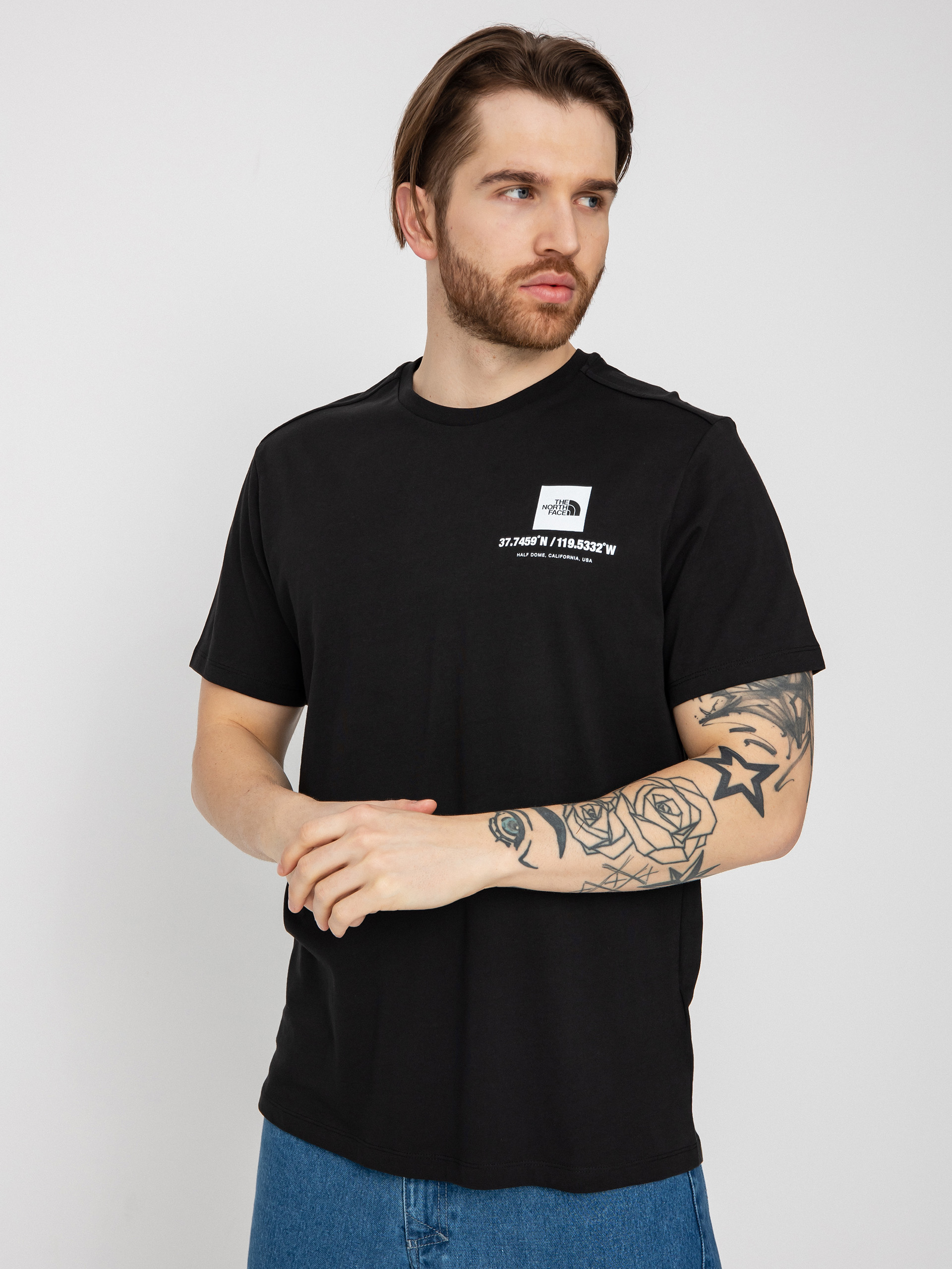 Tričko The North Face Coordinates (tnf black)