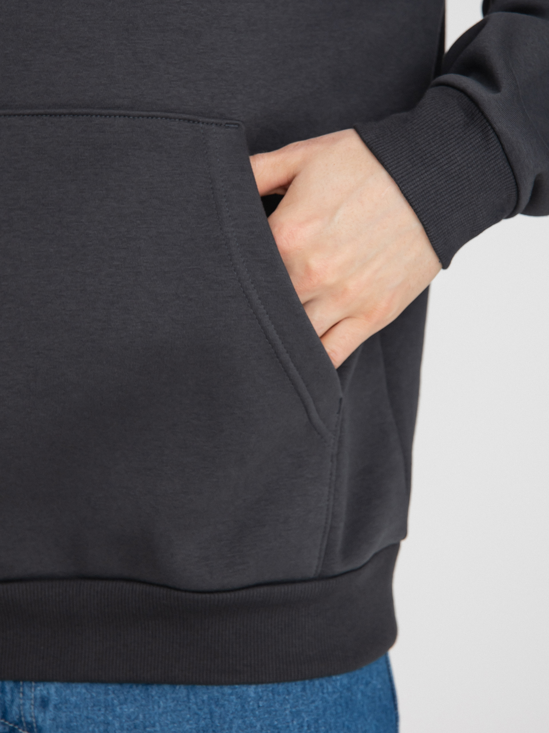 Mikina s kapucňou adidas Shmoo Logo HD (carbon/cwhite)