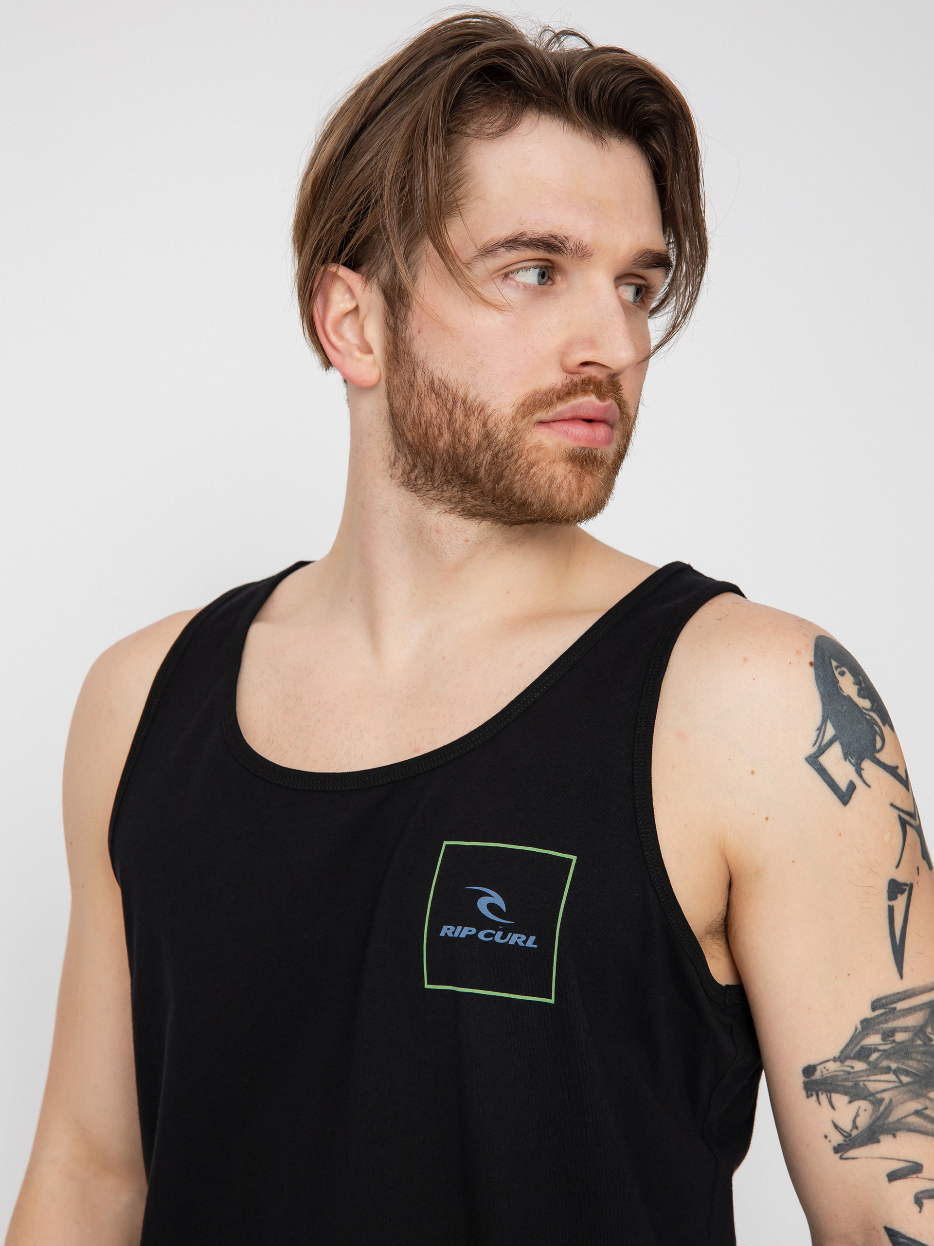 Tričko Rip Curl Corp Icon (black)