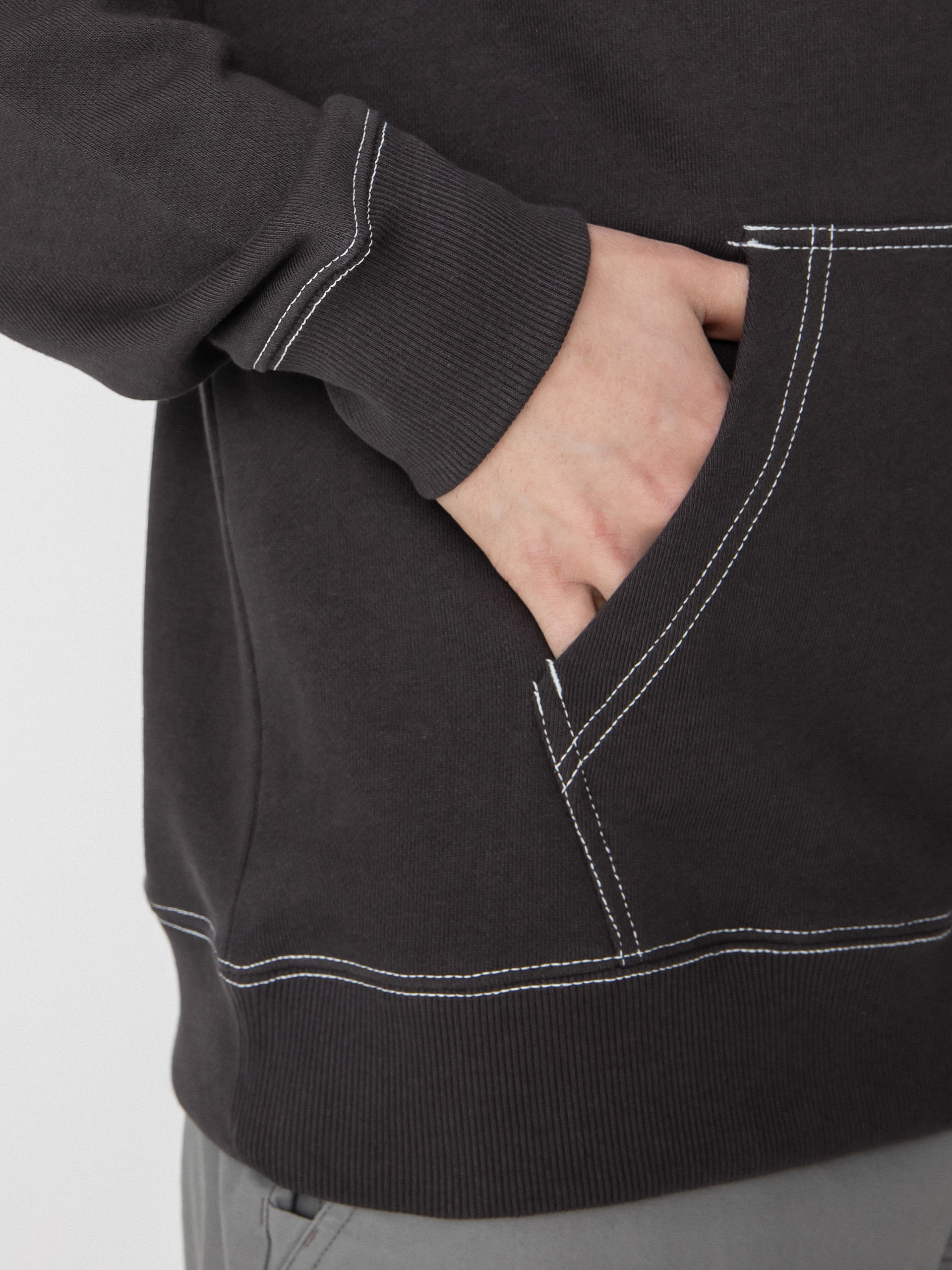 Mikina s kapucňou Quiksilver The Original HD (black)