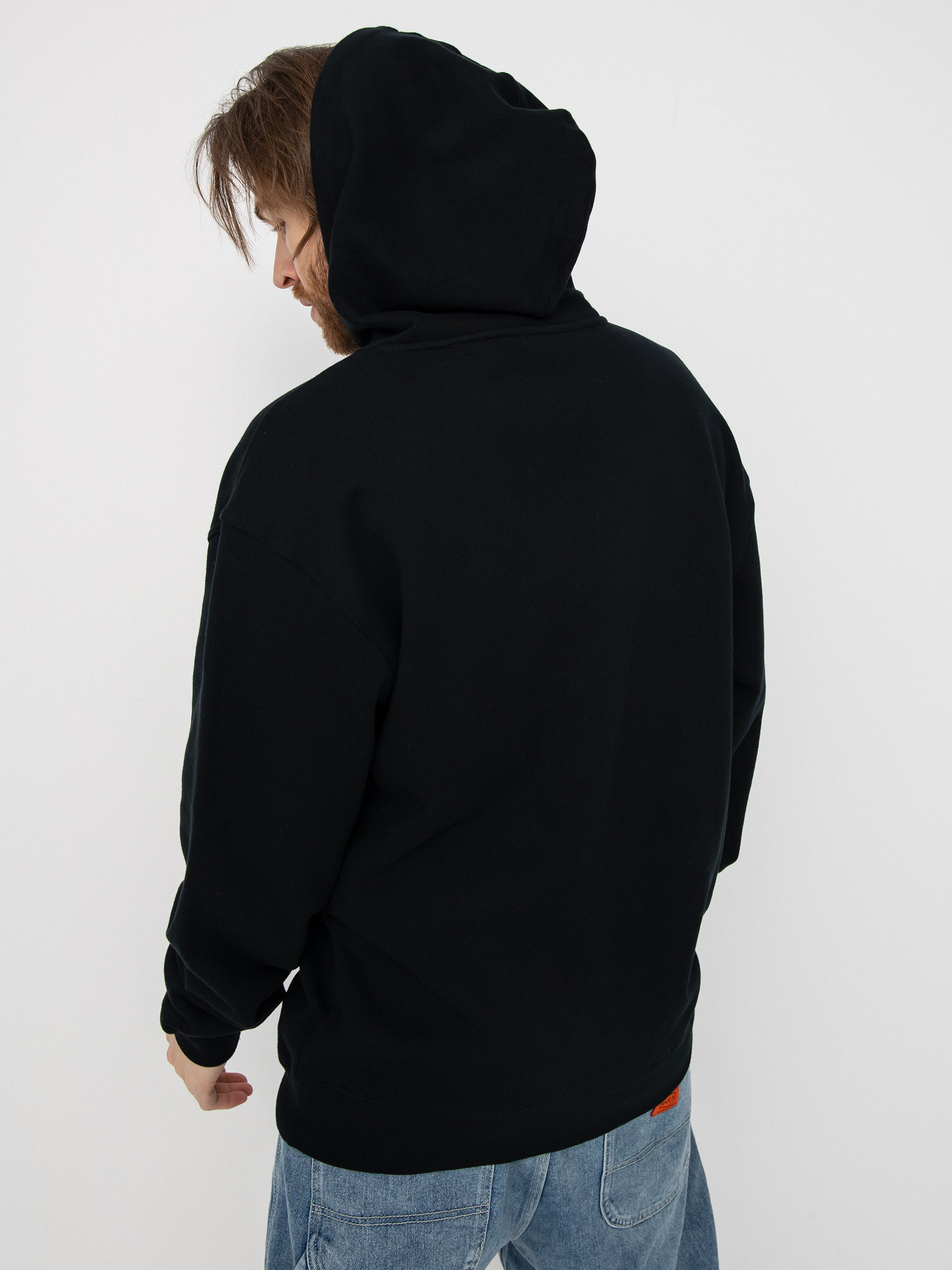 Mikina s kapucňou Emerica Oj Circle HD (black)