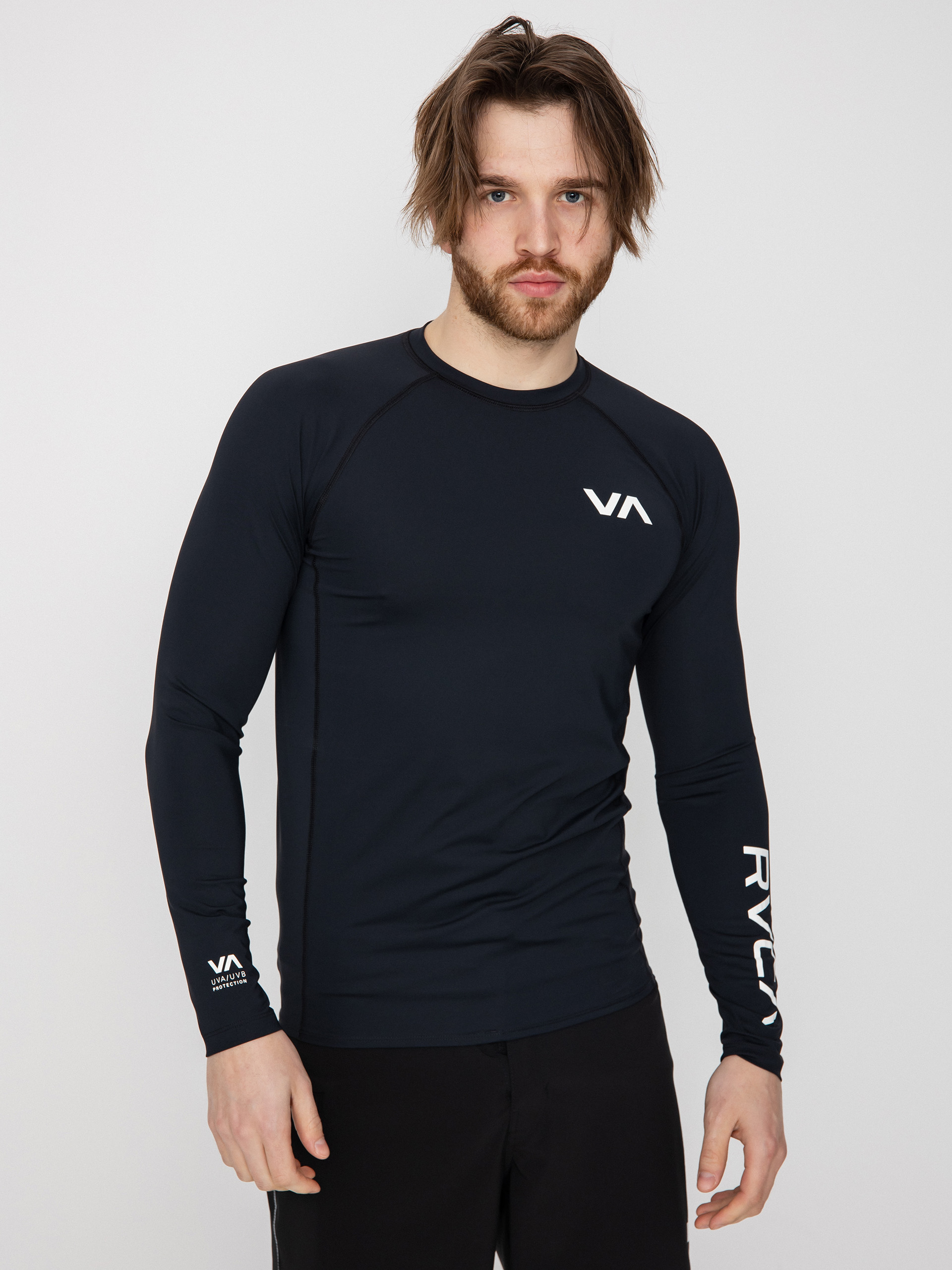 Triko RVCA Rvca Rashguard (black)