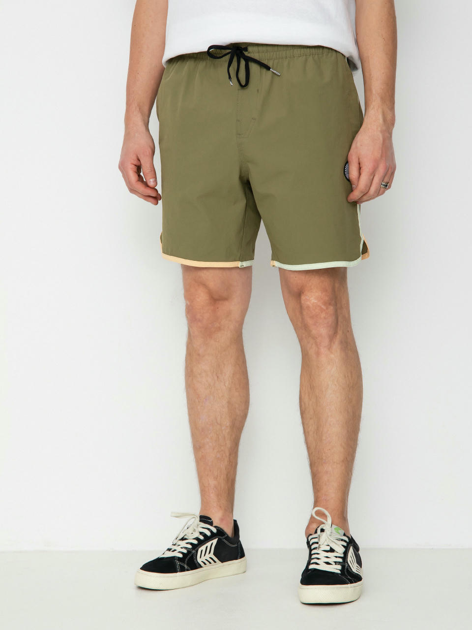 Kraťasy Volcom Lido Liberators 17 (martini olive)