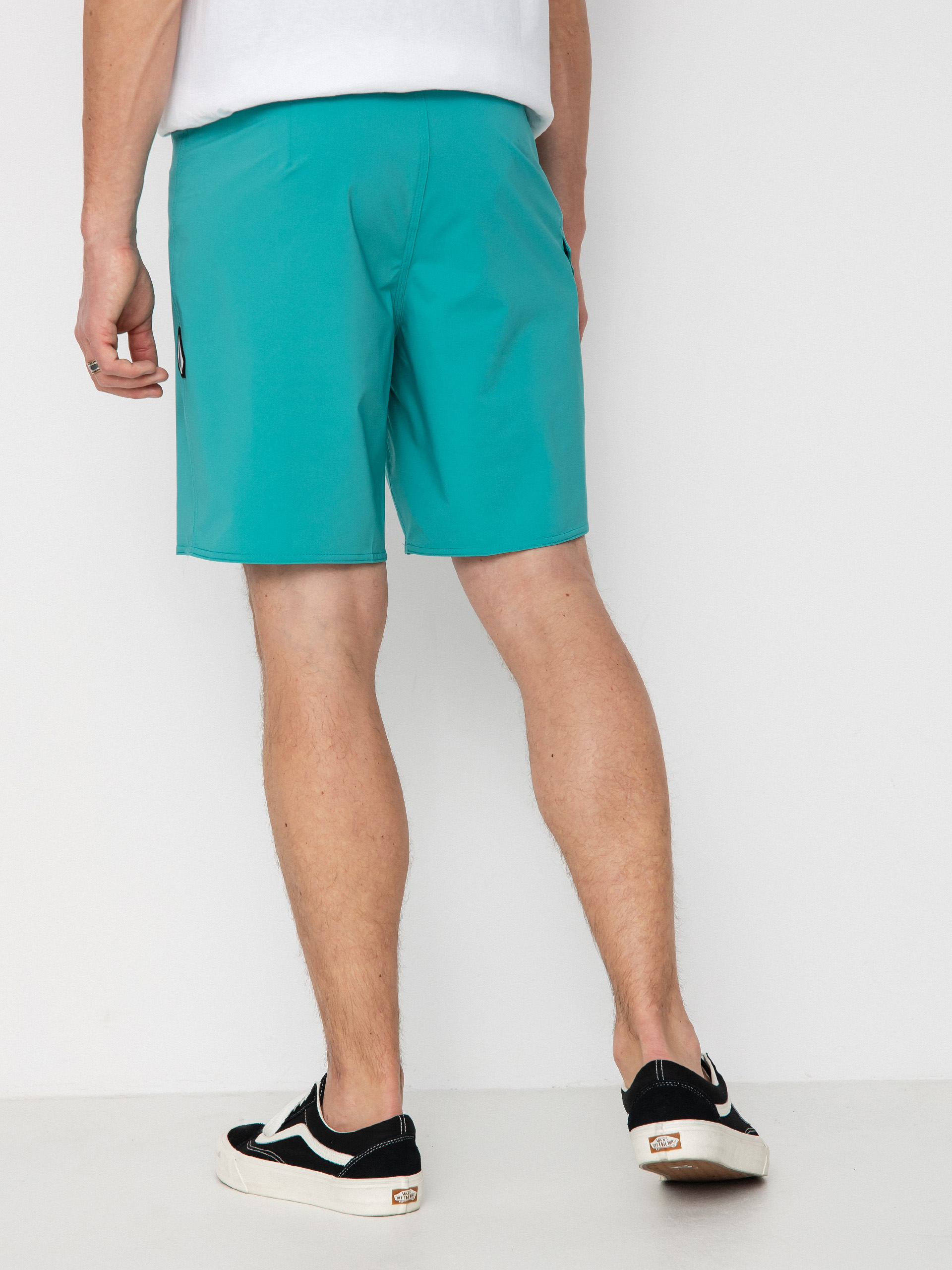 Plážové kraťasy Volcom Lido Solid Mod 18 (temple teal)