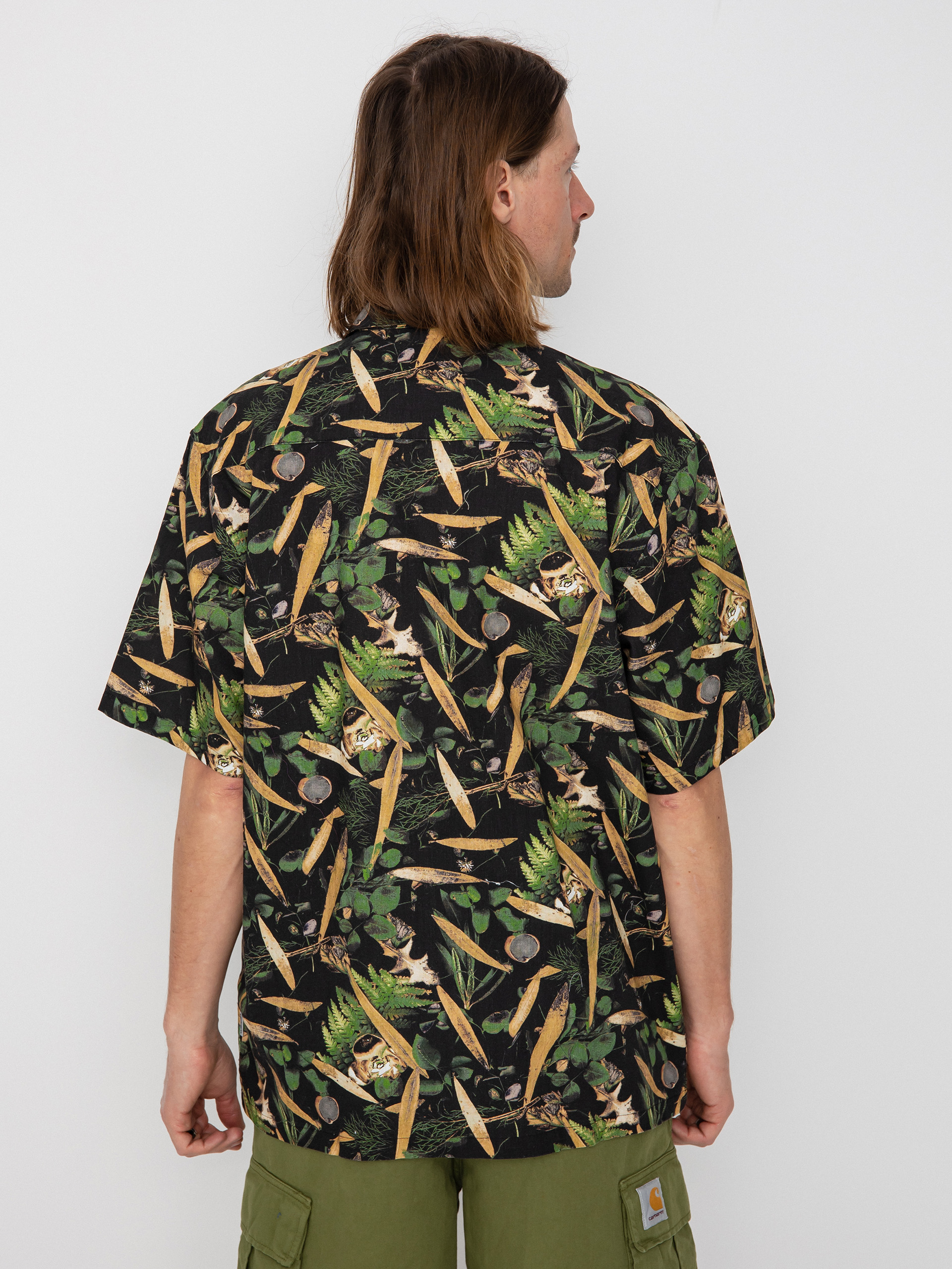 Košeľa Carhartt WIP Lumen (lumen print black)