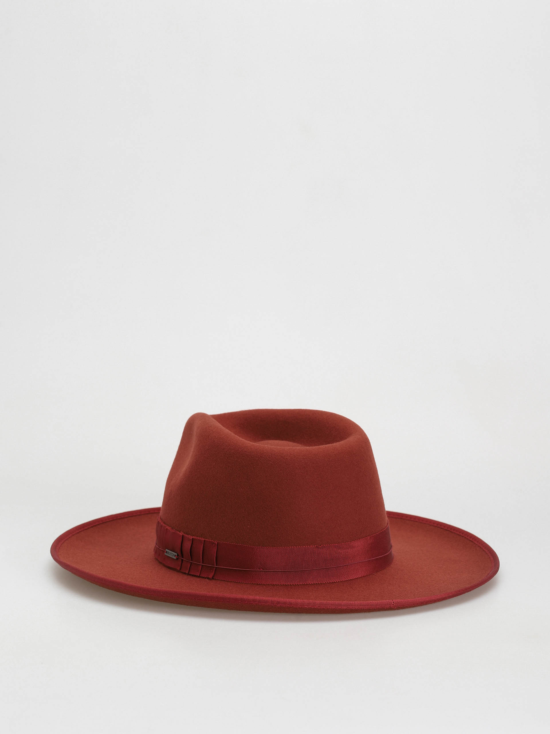 Klobúk Brixton Reno Fedora (burnt henna)