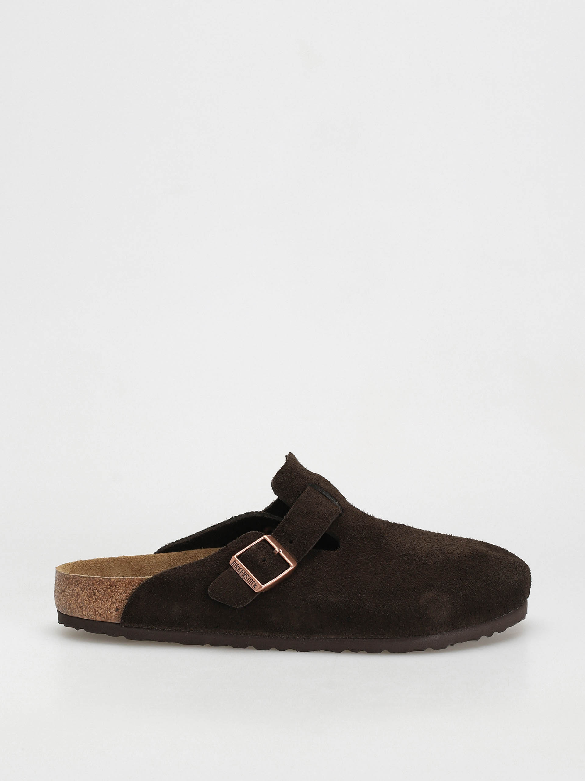 Šľapky Birkenstock Boston Suede Regular