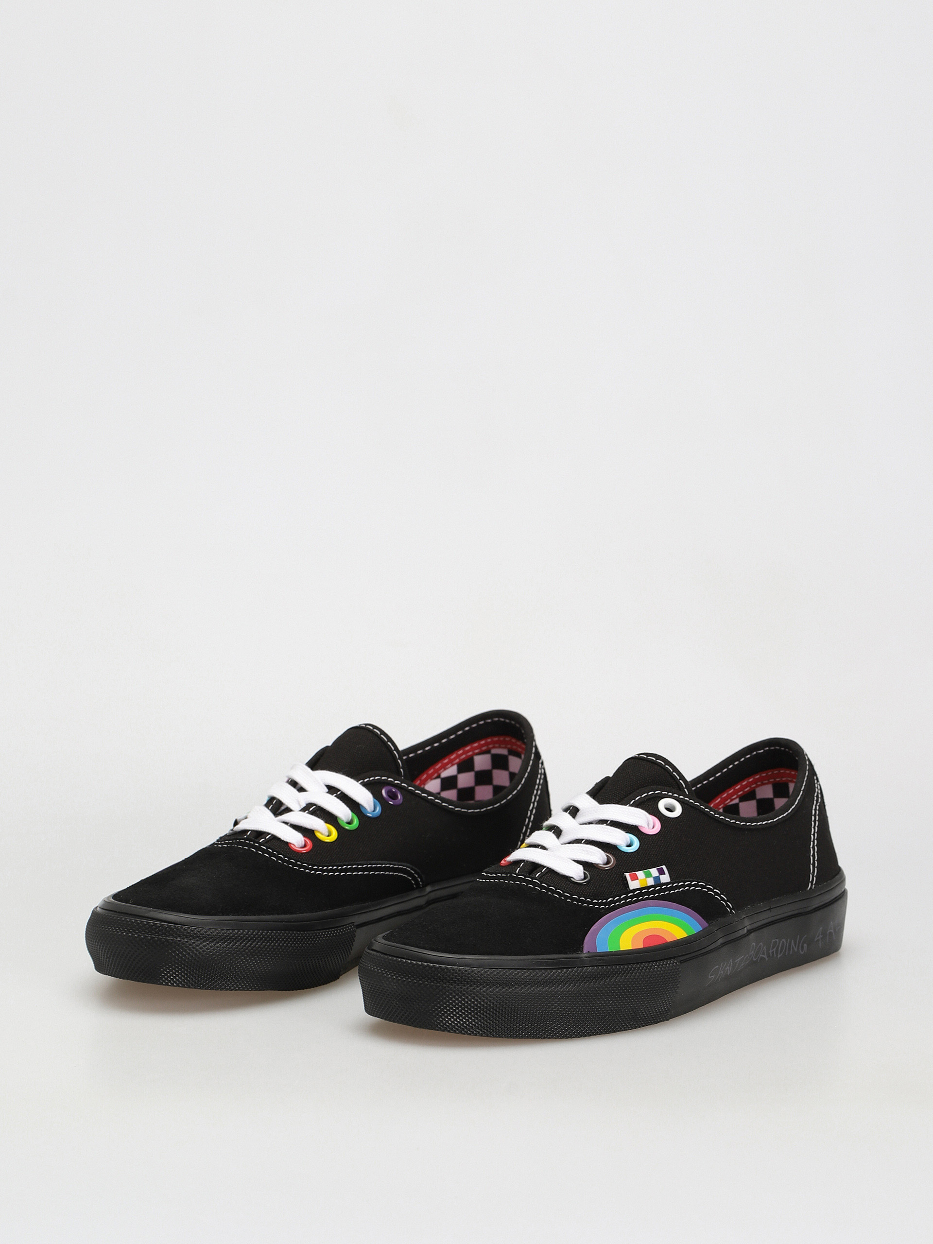 Topánky Vans Skate Authentic (pride black/multi)
